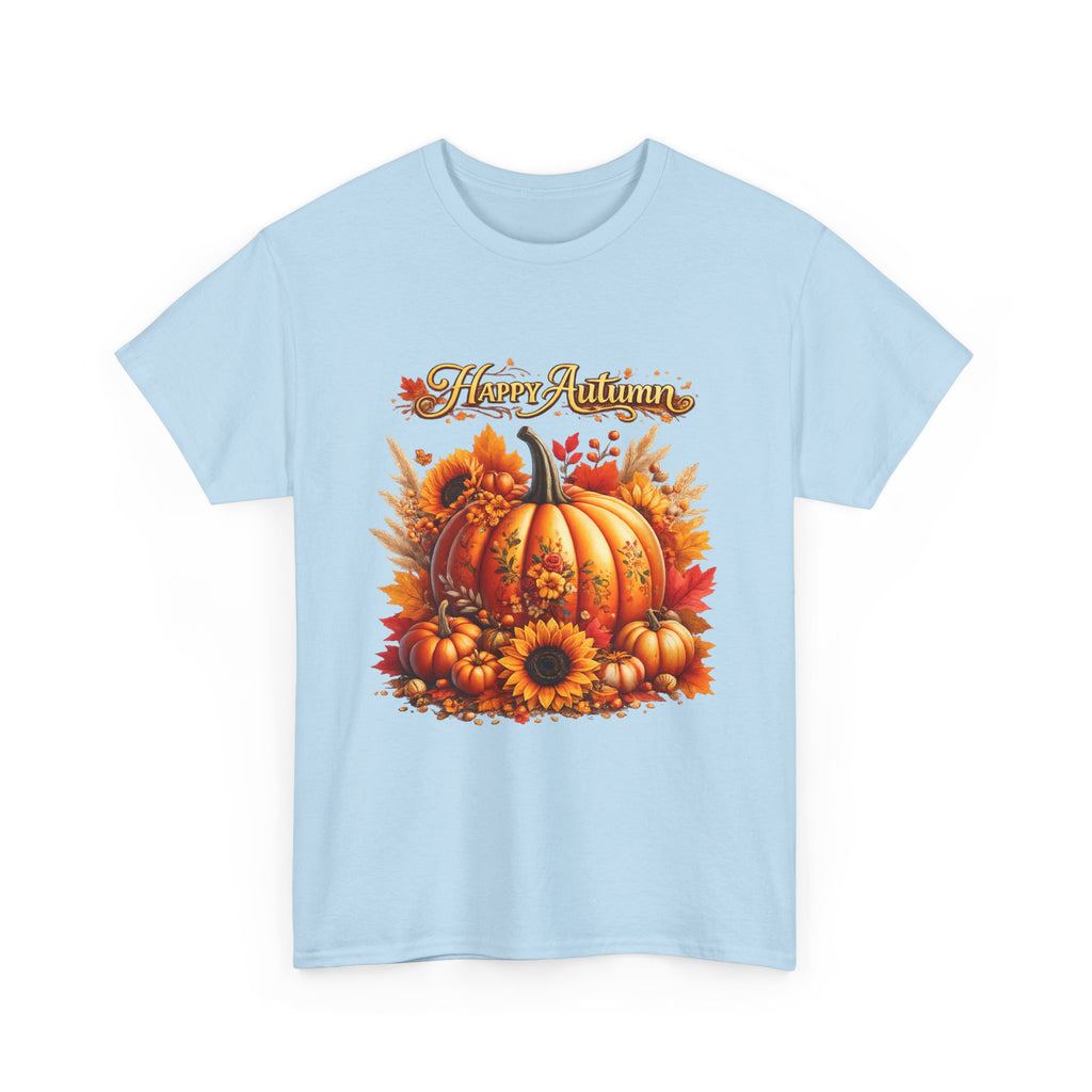 Autumn Pumpkin Tee – "Happy Autumn" Fall Harvest T-Shirt