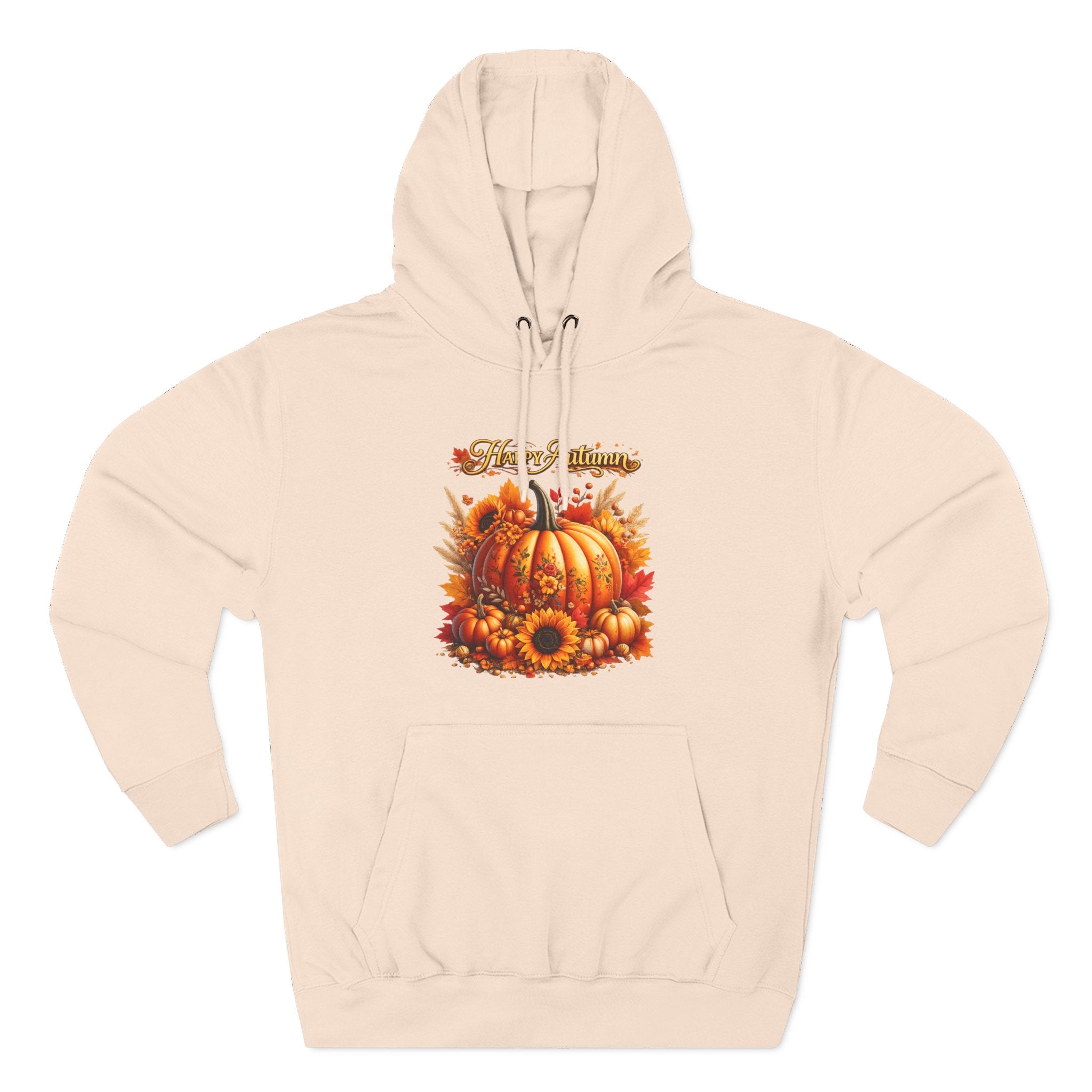 Autumn  - Fall Pumpkin Hoodie - Harvest Sunflower Fall Sweatshirt