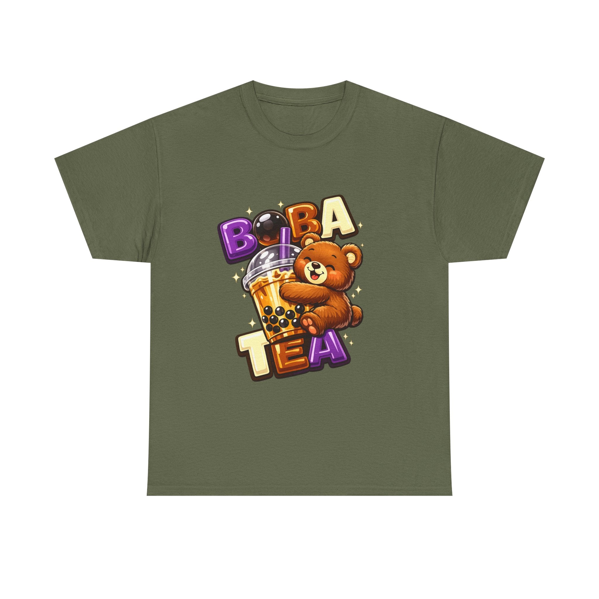 Boba Tea Bear T-Shirt – Cute Bubble Tea Graphic Tee