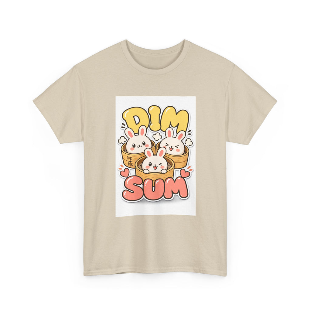 Dim Sum Bunny Tee — Cute Kawaii Dumpling Graphic T-Shirt