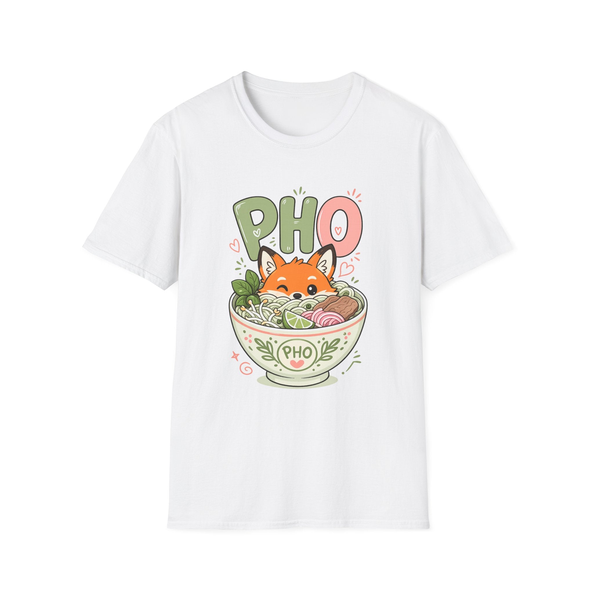 Pho T-Shirt — Cute Ramen Bowl Graphic Tee for Foodies