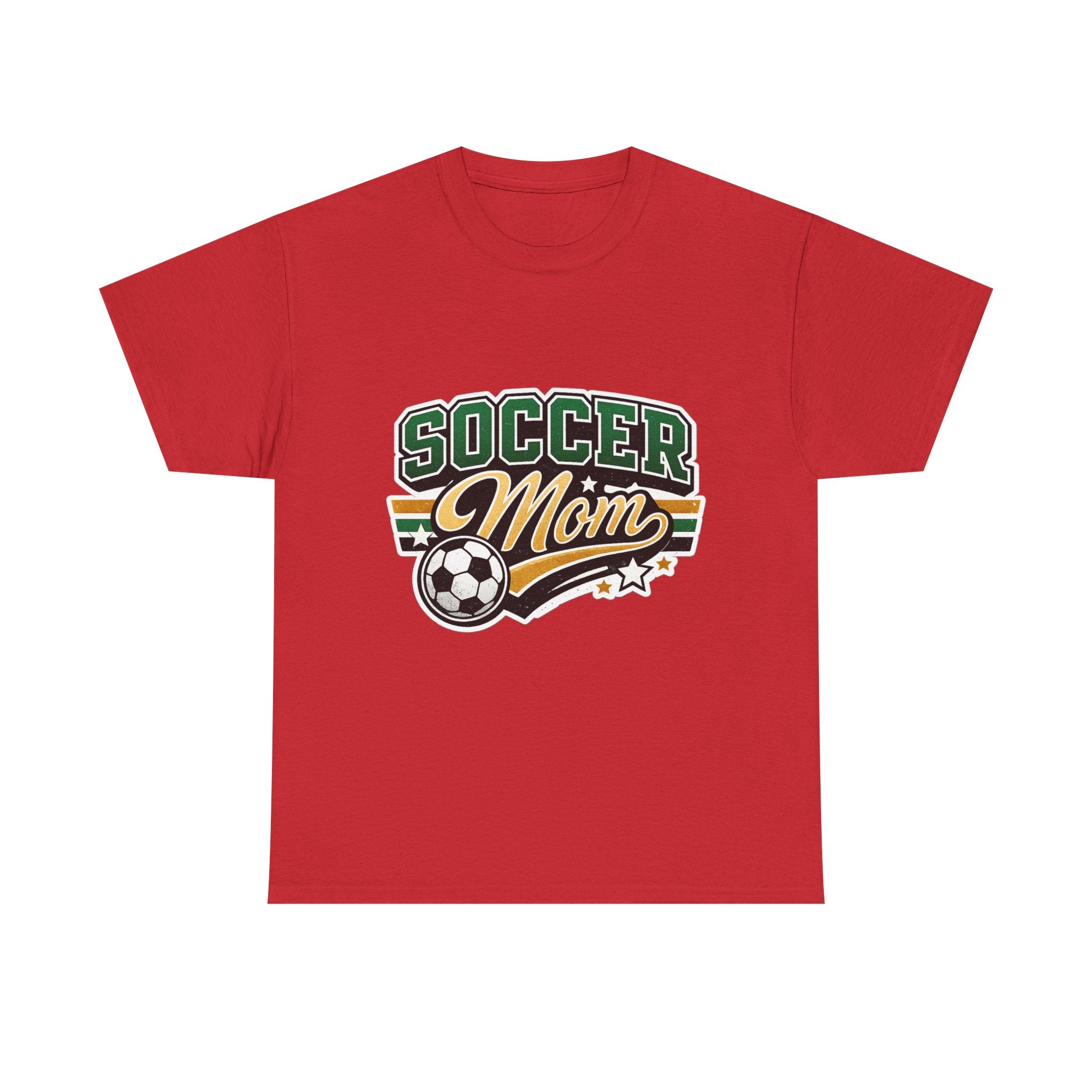 Soccer Mom T-Shirt — Retro Soccer Ball Graphic Tee for Moms, Team Support & Game Day