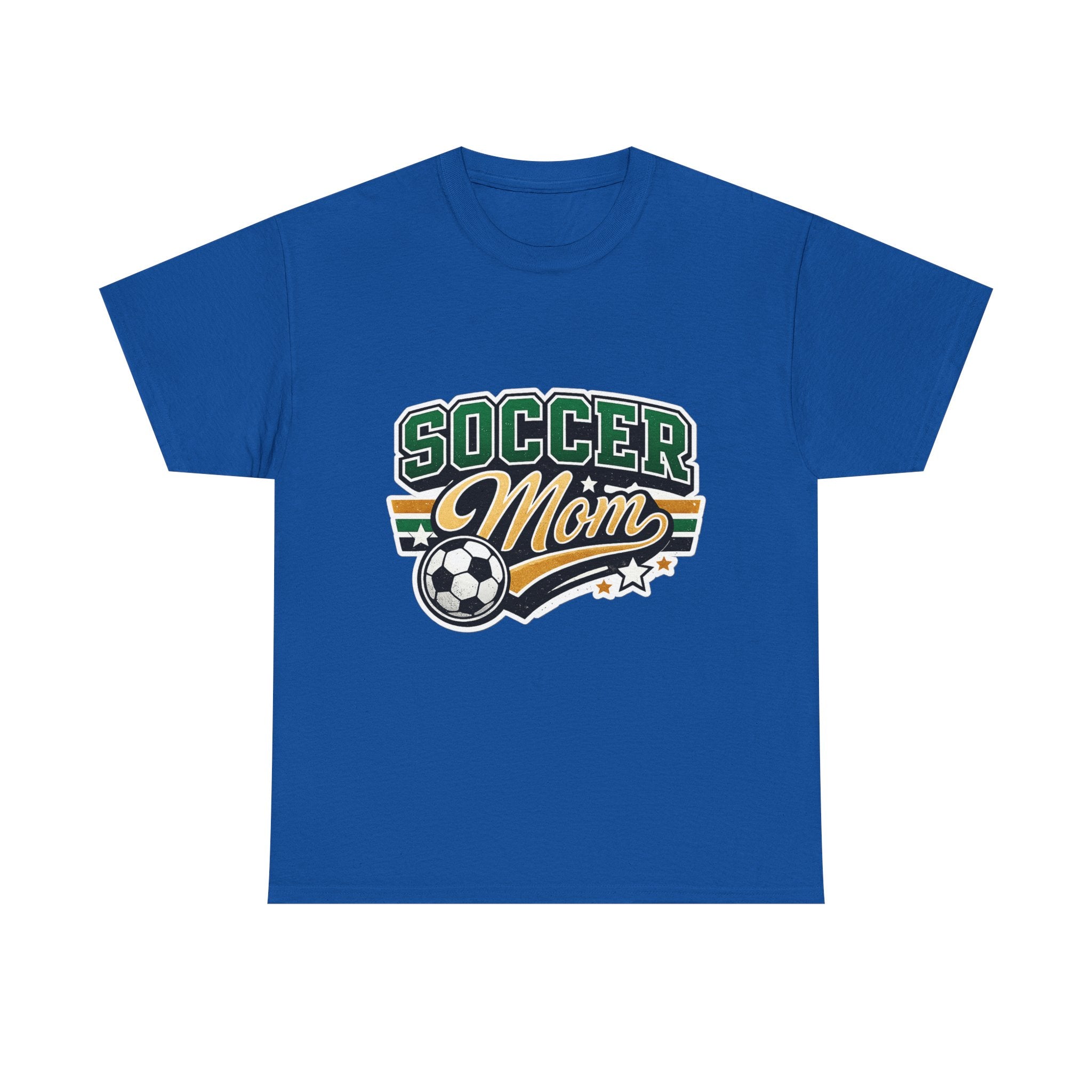 Soccer Mom T-Shirt — Retro Soccer Ball Graphic Tee for Moms, Team Support & Game Day
