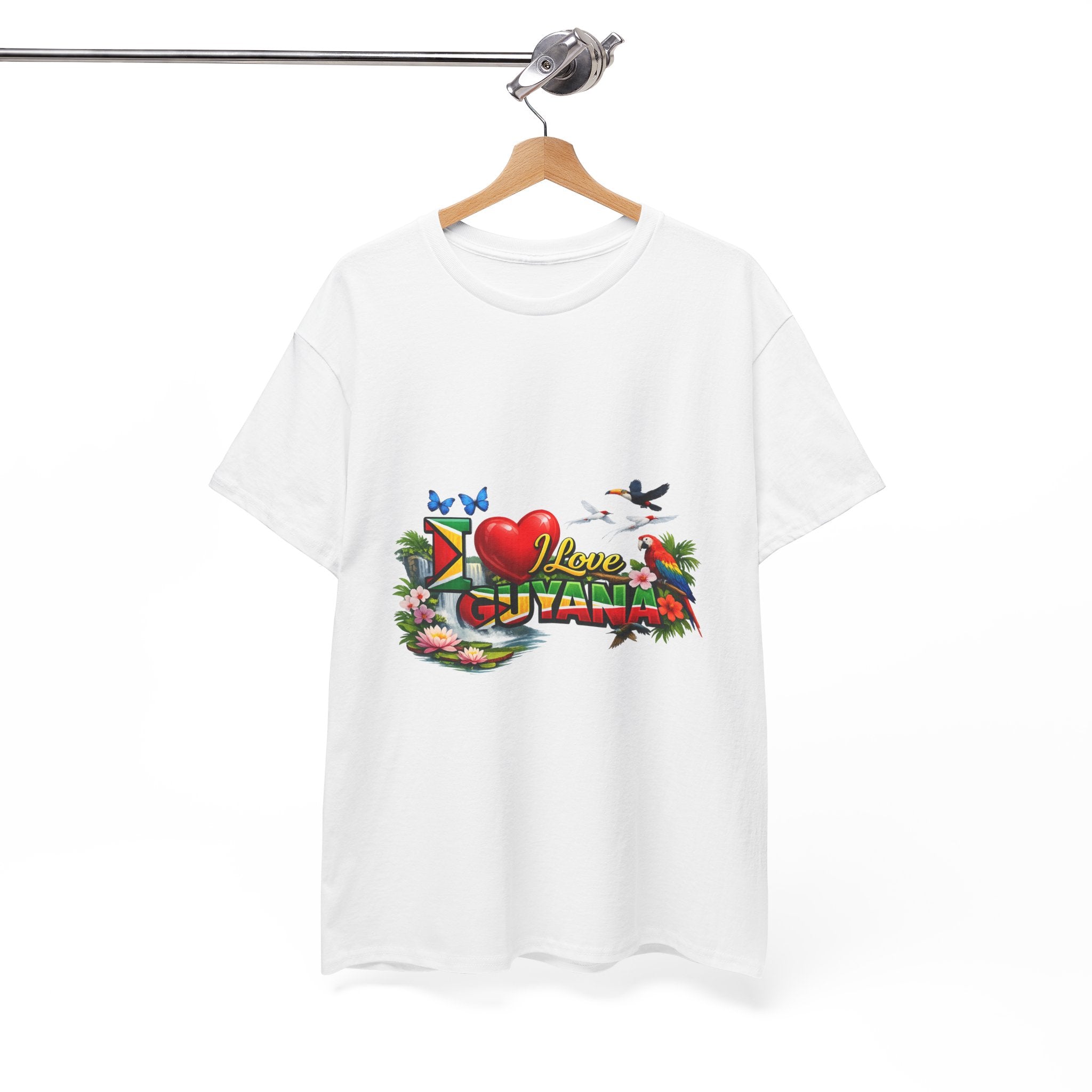 I Love Guyana Graphic Tee Unisex