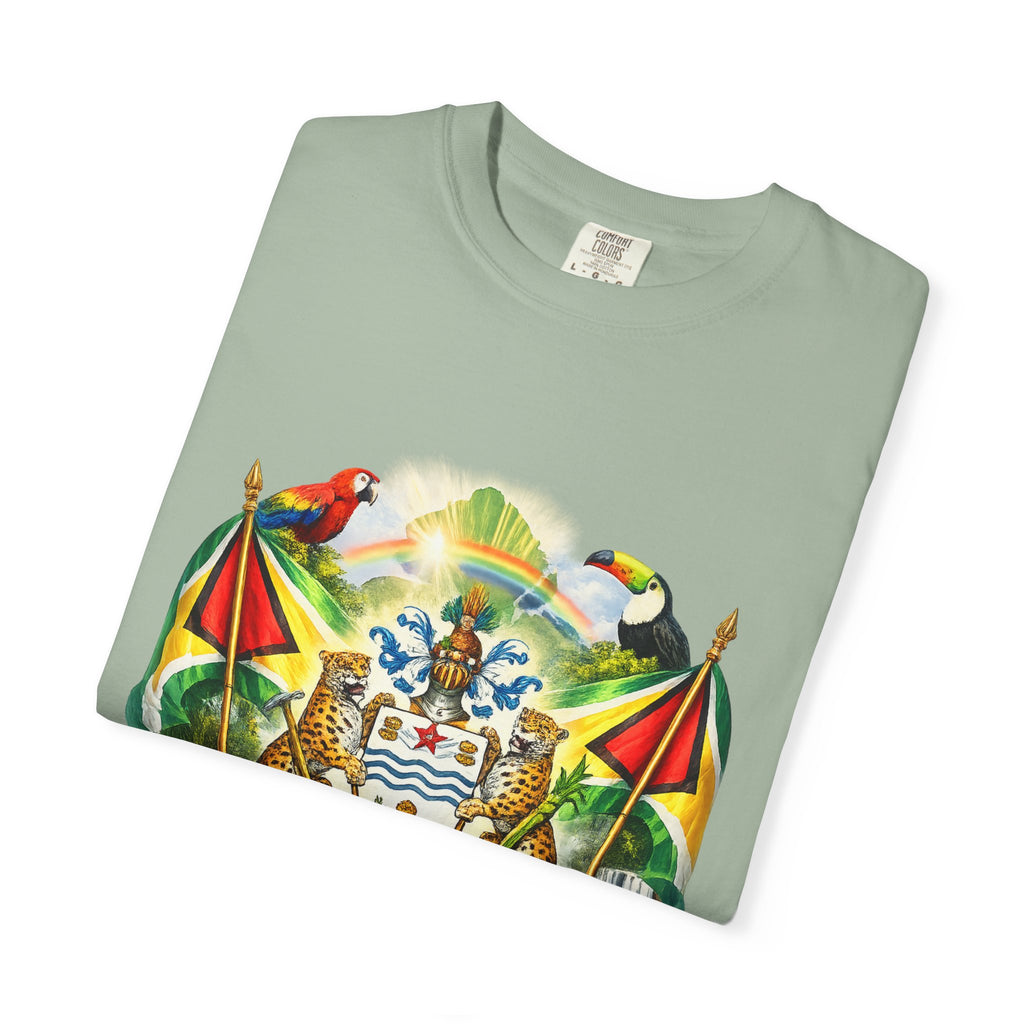 Guyana Coat of Arms T-Shirt  Men’s / Unisex T- Shirts — Guyanese National Emblem Tee