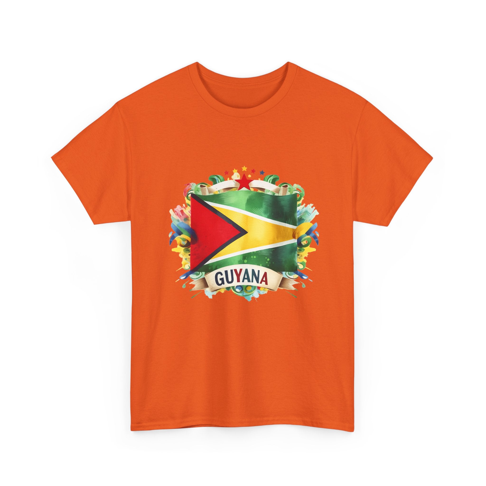 Guyana Day t-shirts  - GuyanaFlag T-Shirt - Vibrant Guyanese Pride Tee
