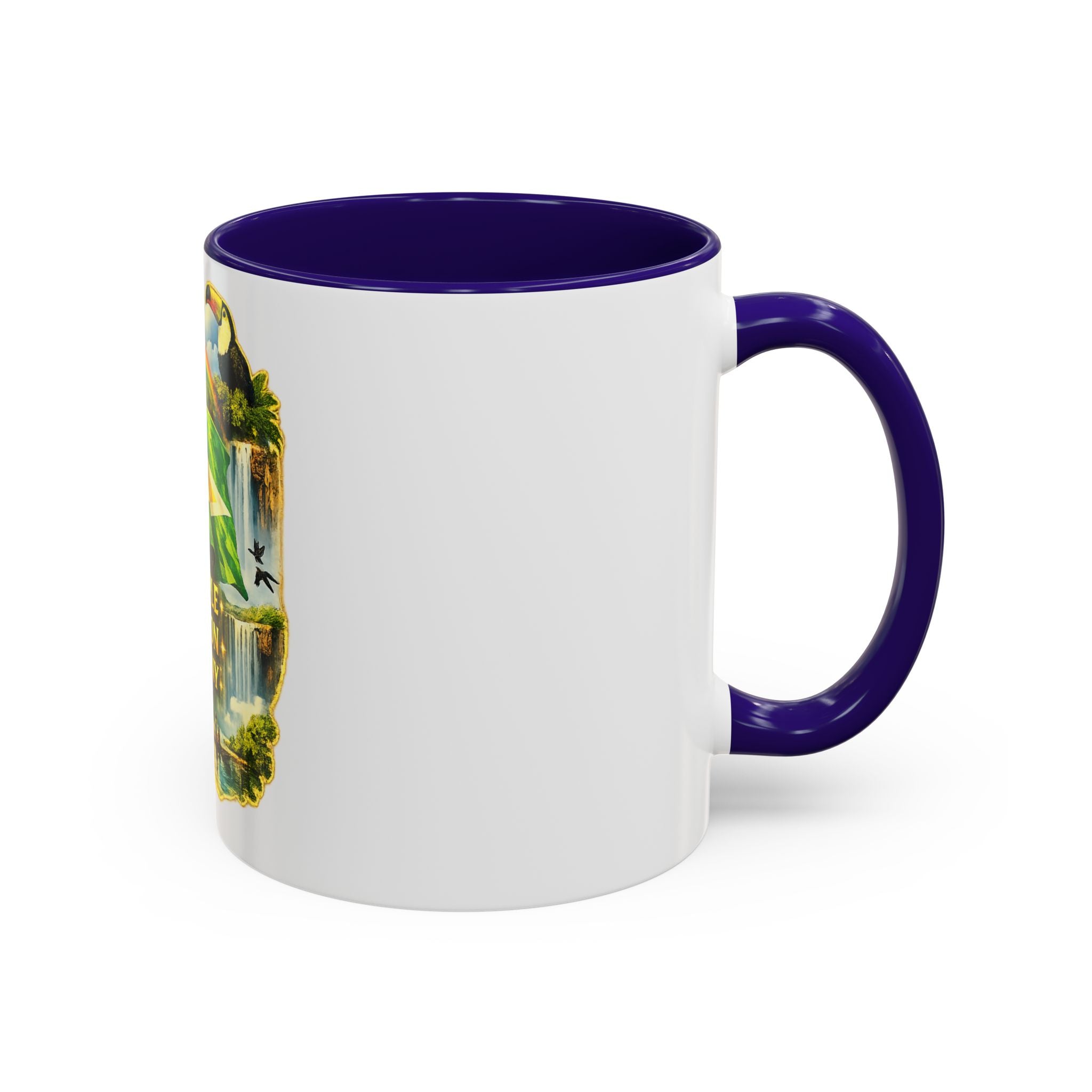 Coffee Mug souvenir that represents Guyana – "One People, One Nation, One Destiny" 11oz/15oz