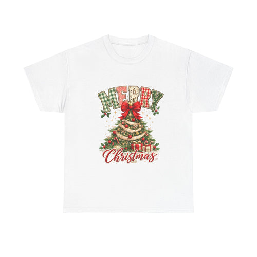 "Merry Christmas" T-Shirts Christmas tree tee