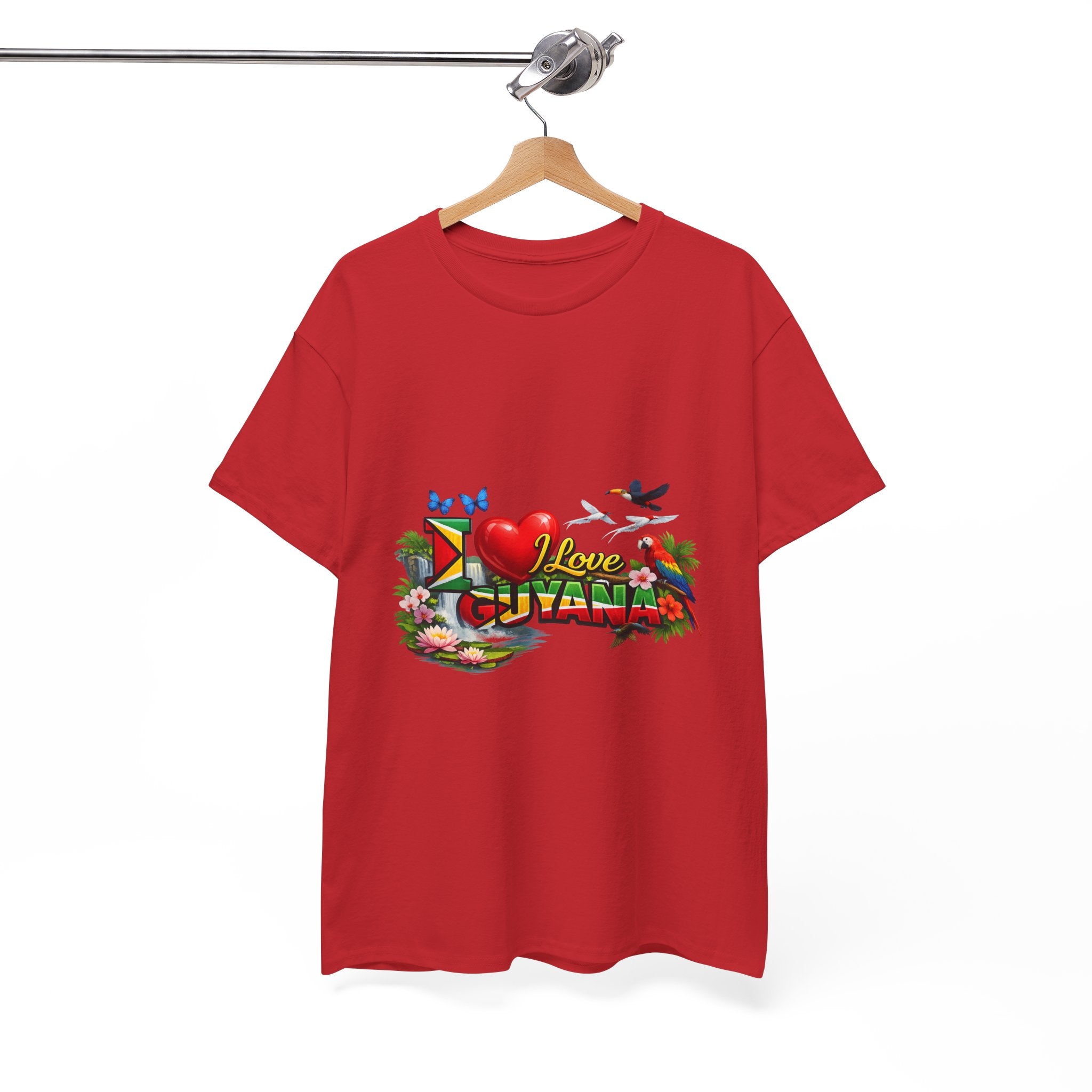 I Love Guyana Graphic Tee Unisex