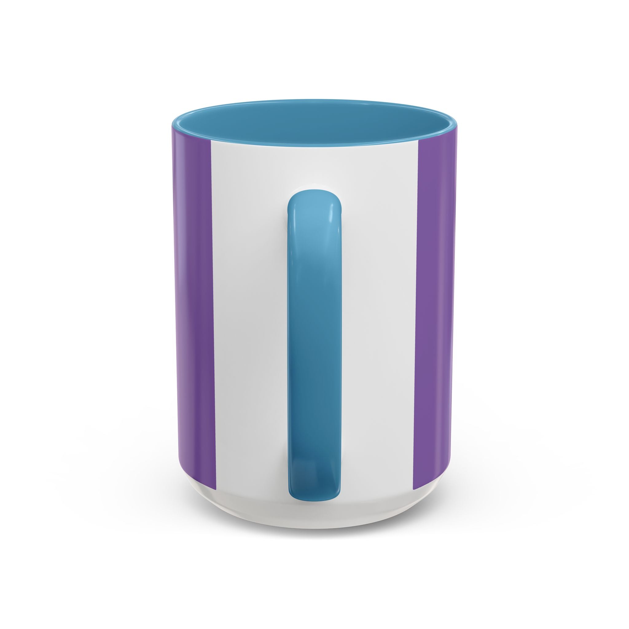 Coffee Mug — Floral Psalm Accent Mug (11/15 oz)