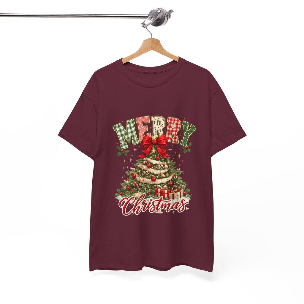 "Merry Christmas" T-Shirts Christmas tree tee