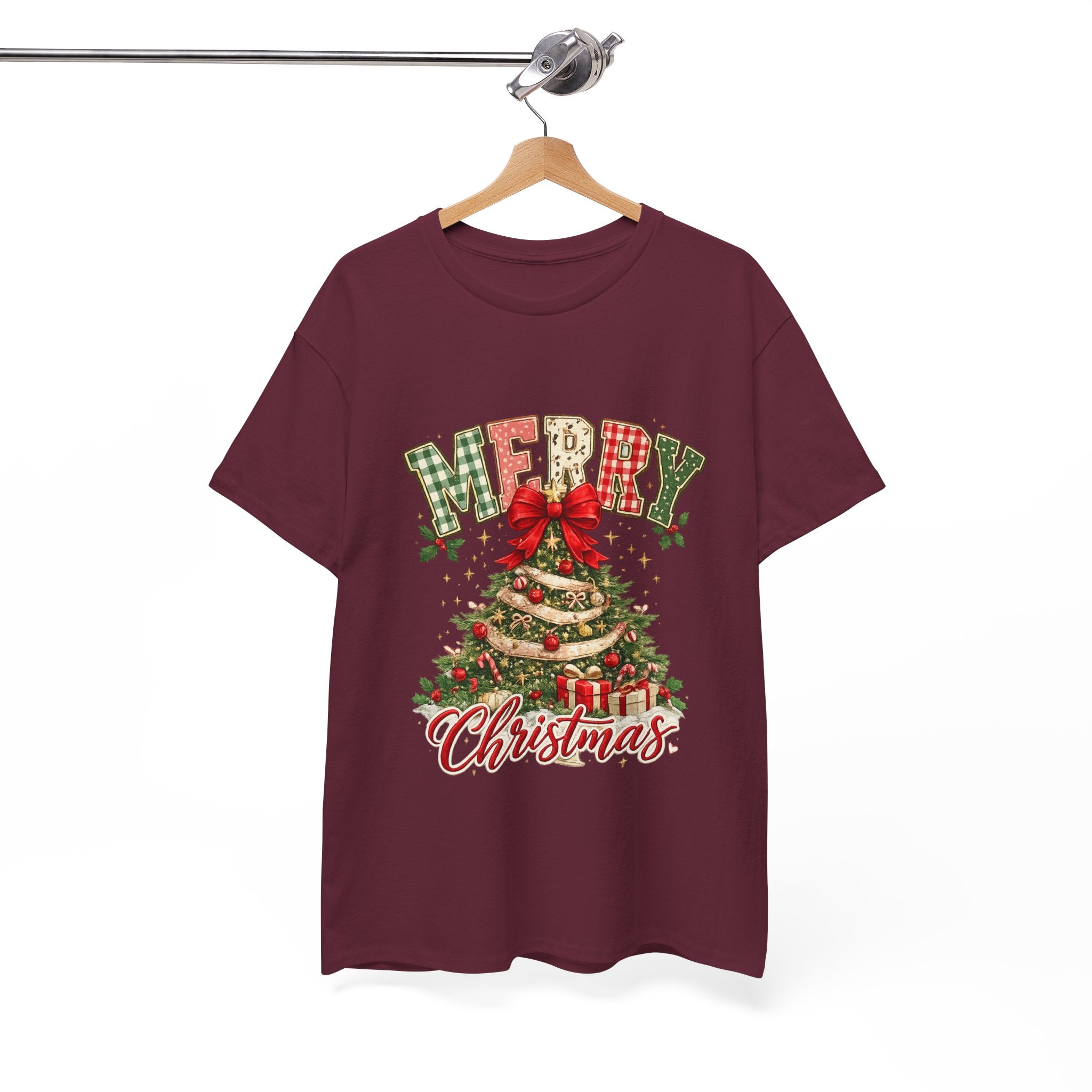 "Merry Christmas" T-Shirts Christmas tree tee