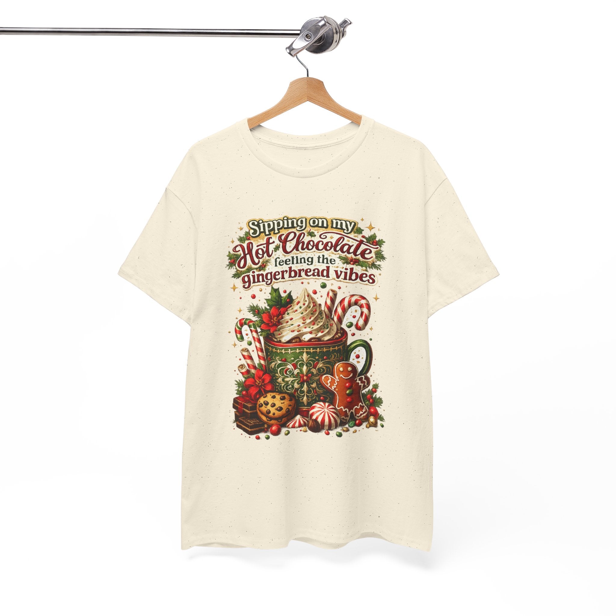 Hot Chocolate & Gingerbread Holiday T-Shirt