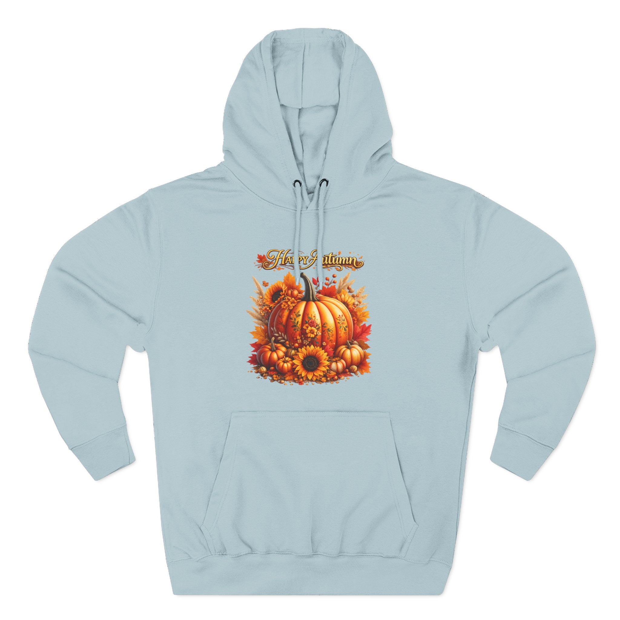 Autumn  - Fall Pumpkin Hoodie - Harvest Sunflower Fall Sweatshirt
