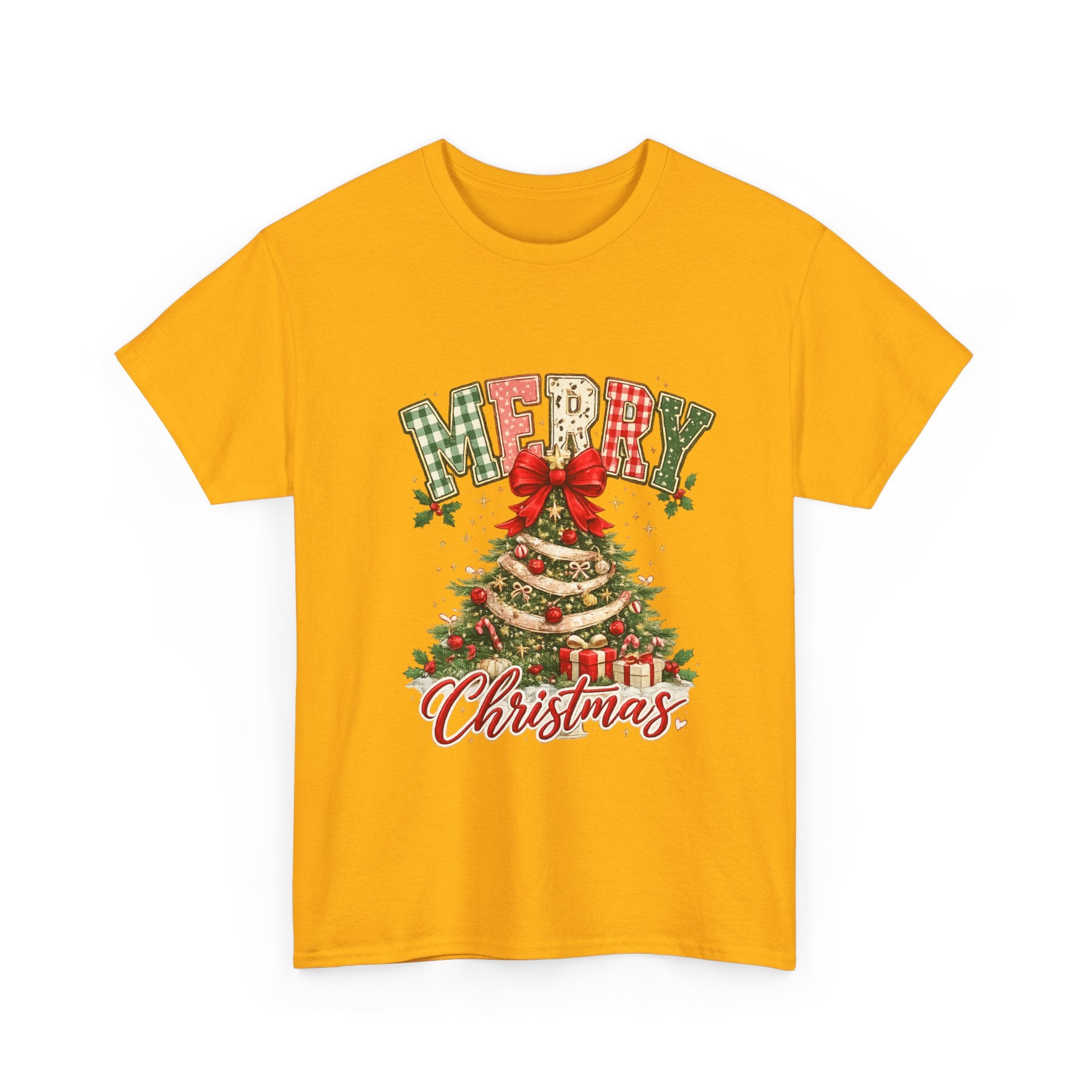 "Merry Christmas" T-Shirts Christmas tree tee
