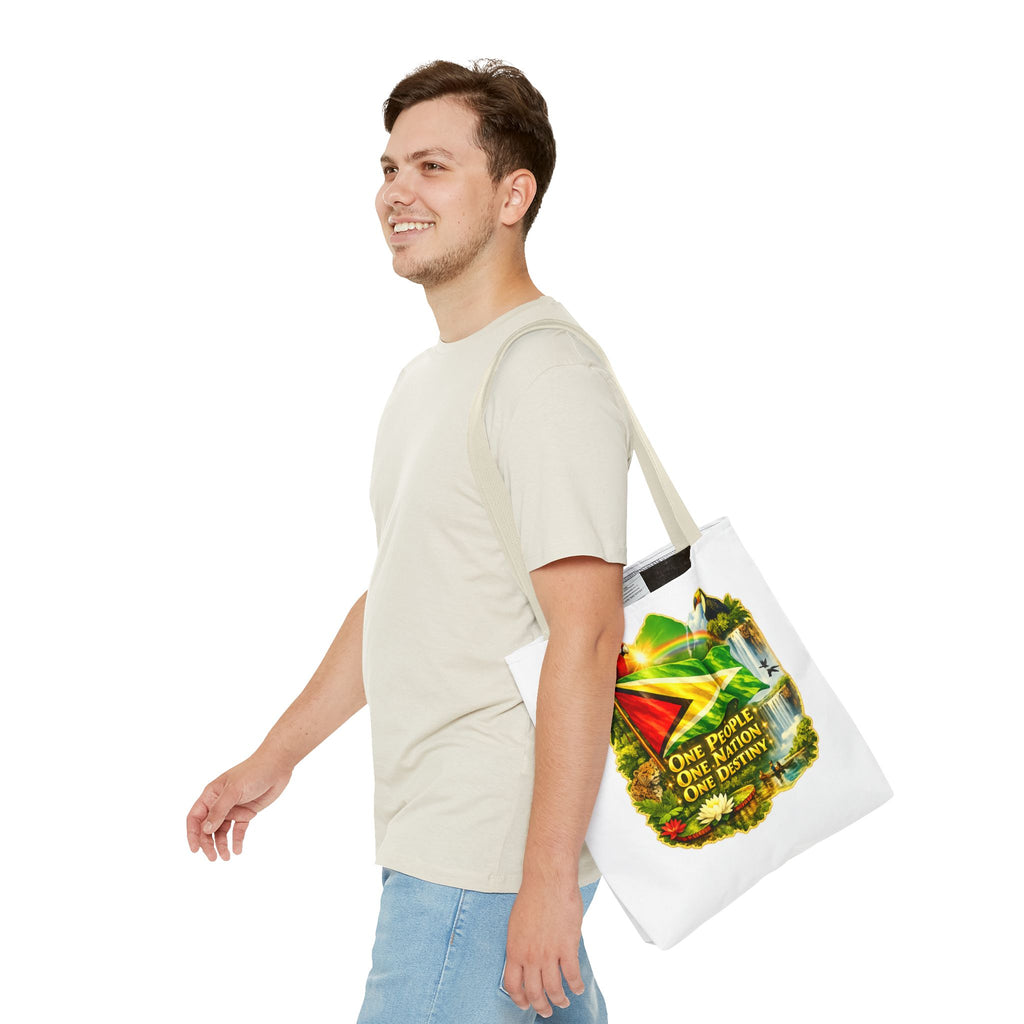 Tote Bag – "One People, One Nation, One Destiny" Eco Tote