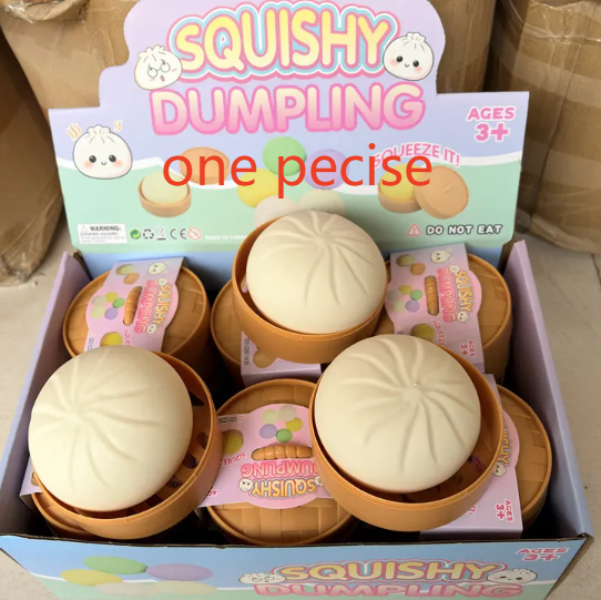 Dumpling Squishy - Slow-recovery buns