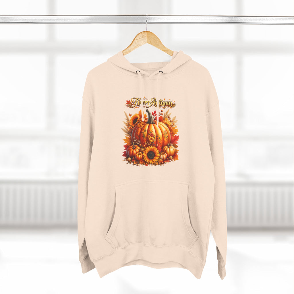 Autumn  - Fall Pumpkin Hoodie - Harvest Sunflower Fall Sweatshirt