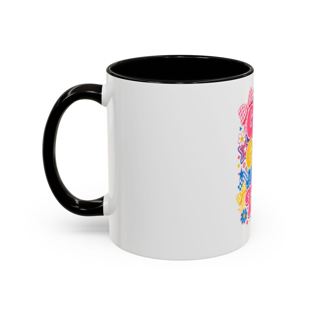 Coffee Mugs God Is Good All The Time Pink Ceramic Mug — Colorful Faith Coffee Cup (11oz/15oz)