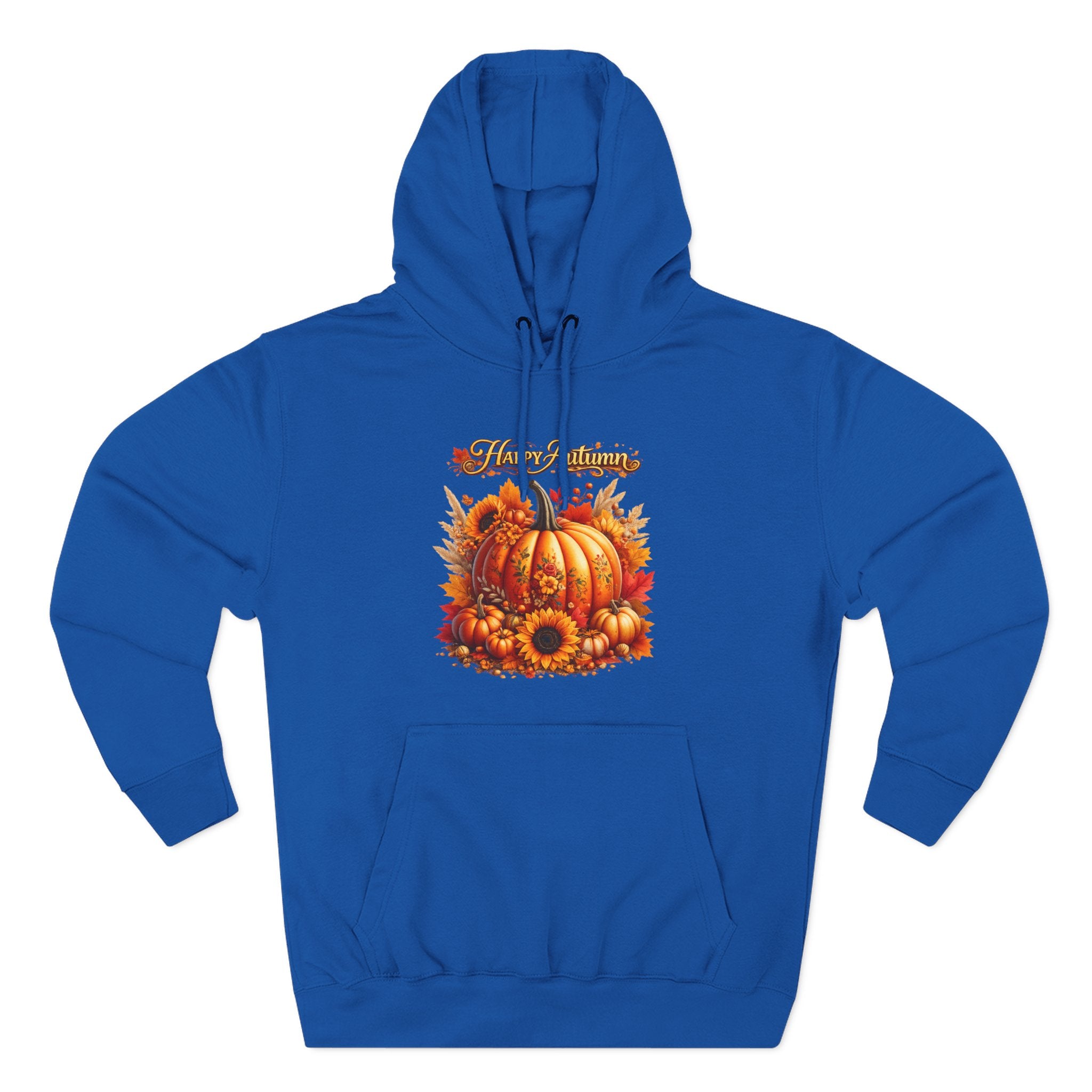 Autumn  - Fall Pumpkin Hoodie - Harvest Sunflower Fall Sweatshirt