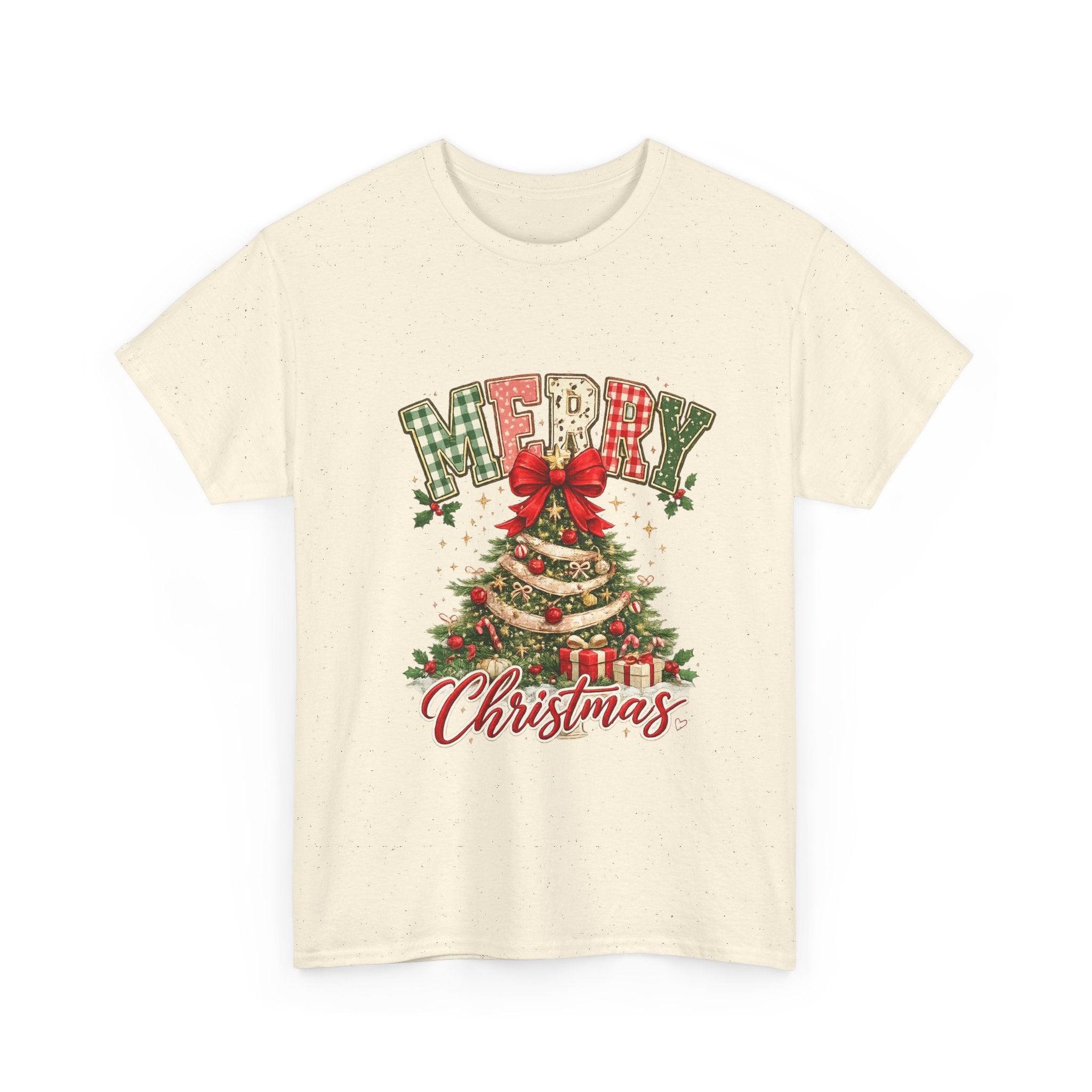 "Merry Christmas" T-Shirts Christmas tree tee