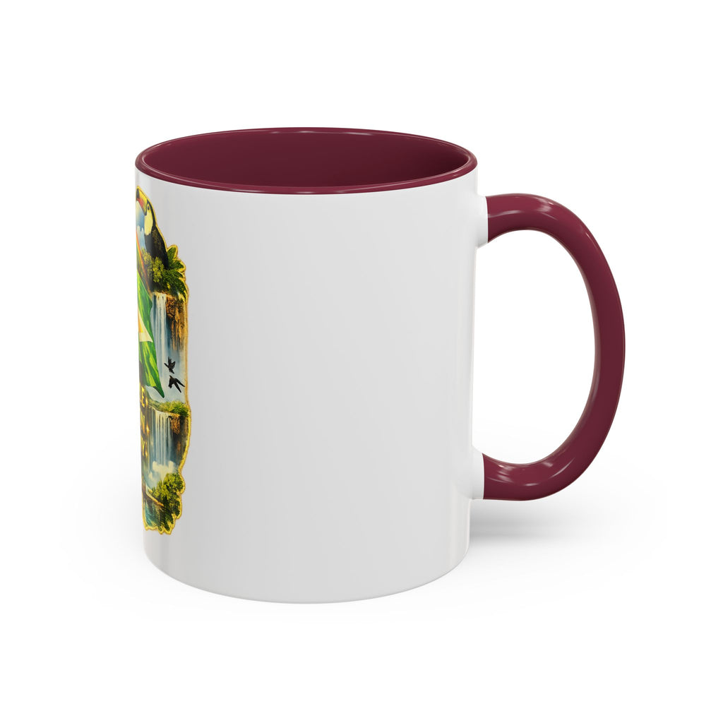 Coffee Mug souvenir that represents Guyana – "One People, One Nation, One Destiny" 11oz/15oz