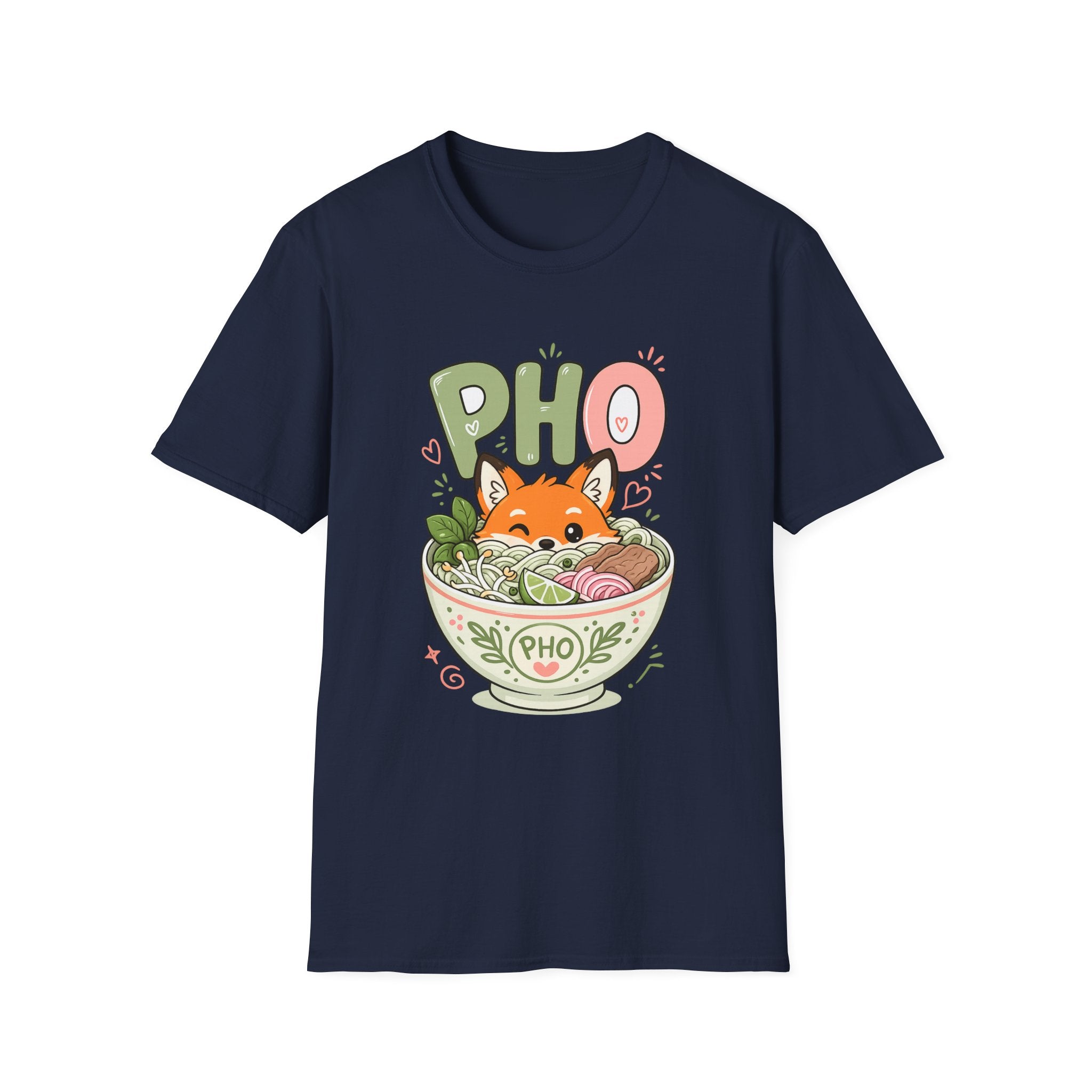 Pho T-Shirt — Cute Ramen Bowl Graphic Tee for Foodies