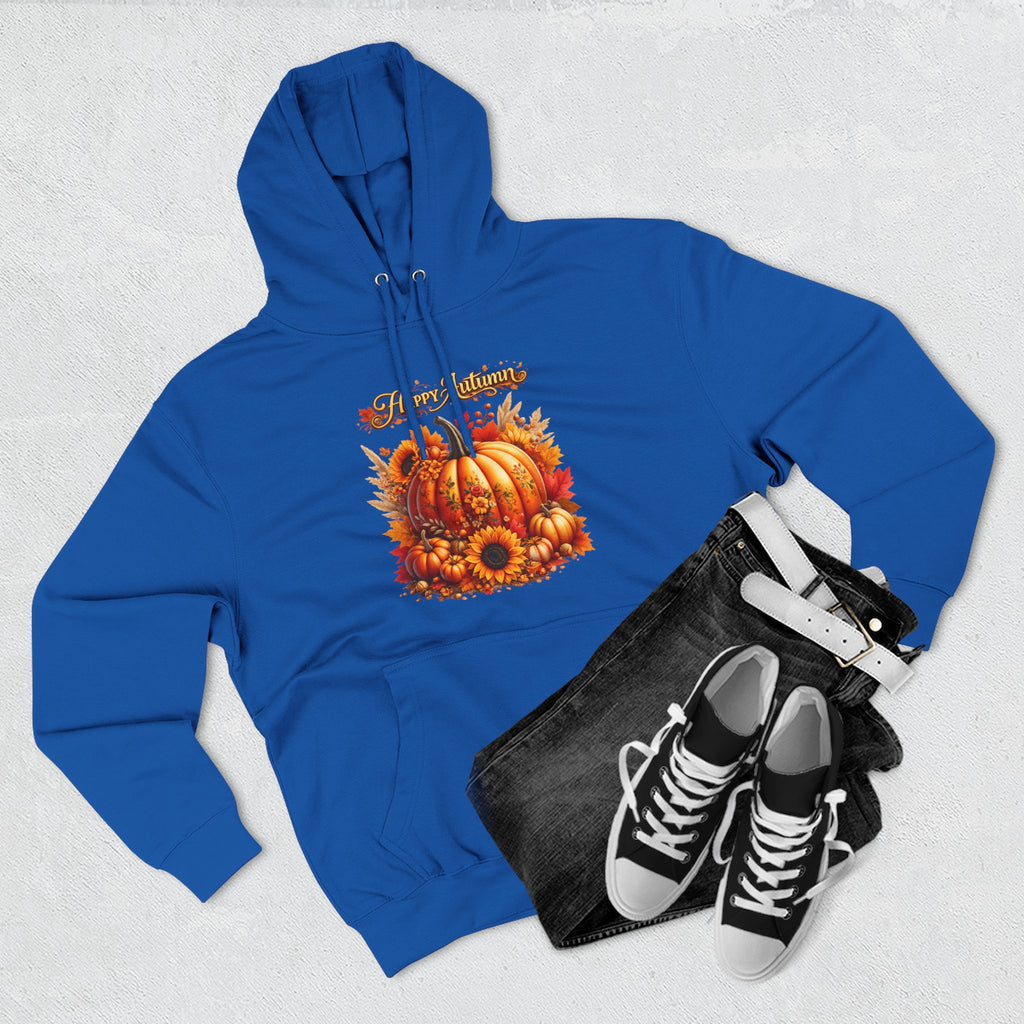 Autumn  - Fall Pumpkin Hoodie - Harvest Sunflower Fall Sweatshirt