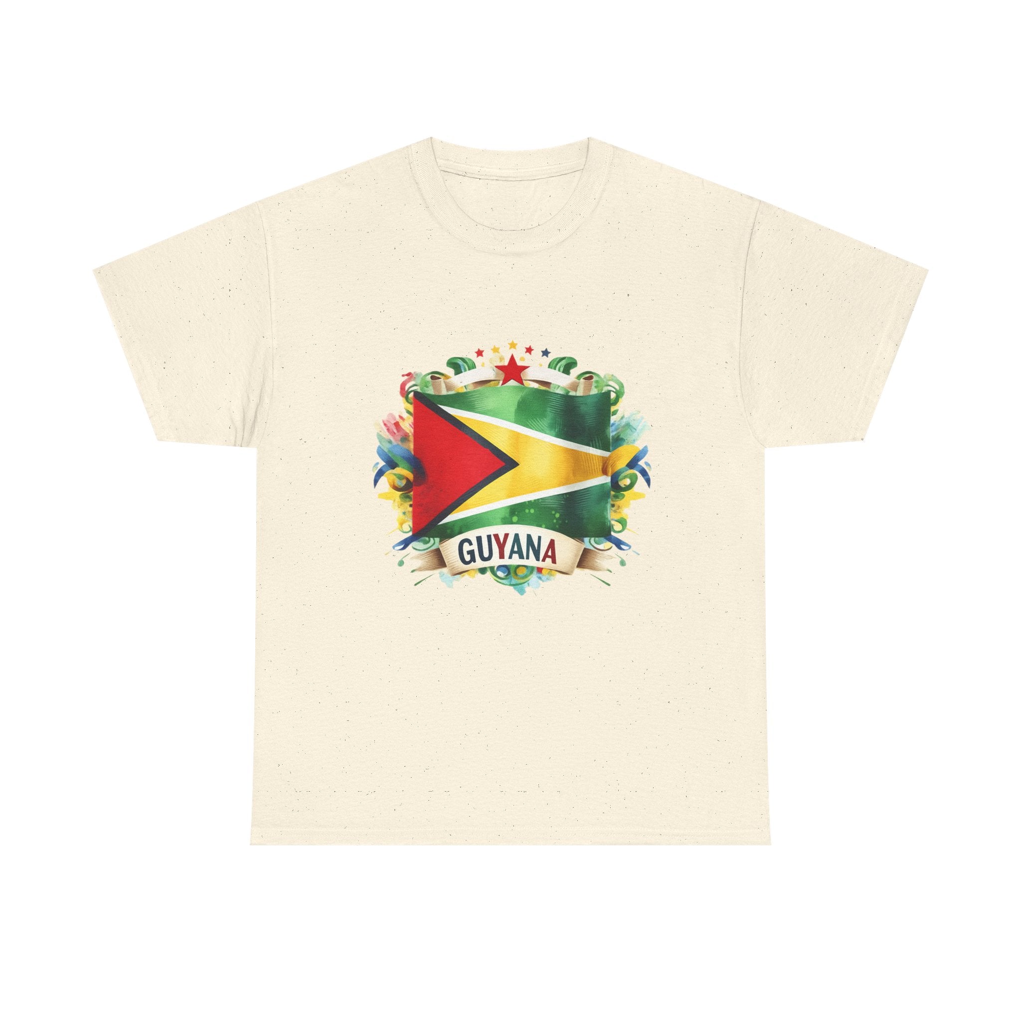 Guyana Day t-shirts  - GuyanaFlag T-Shirt - Vibrant Guyanese Pride Tee