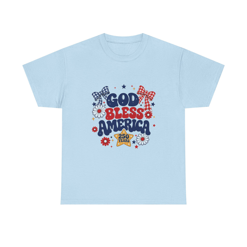 God Bless America Tee — Patriotic 4th of July USA Shirt
