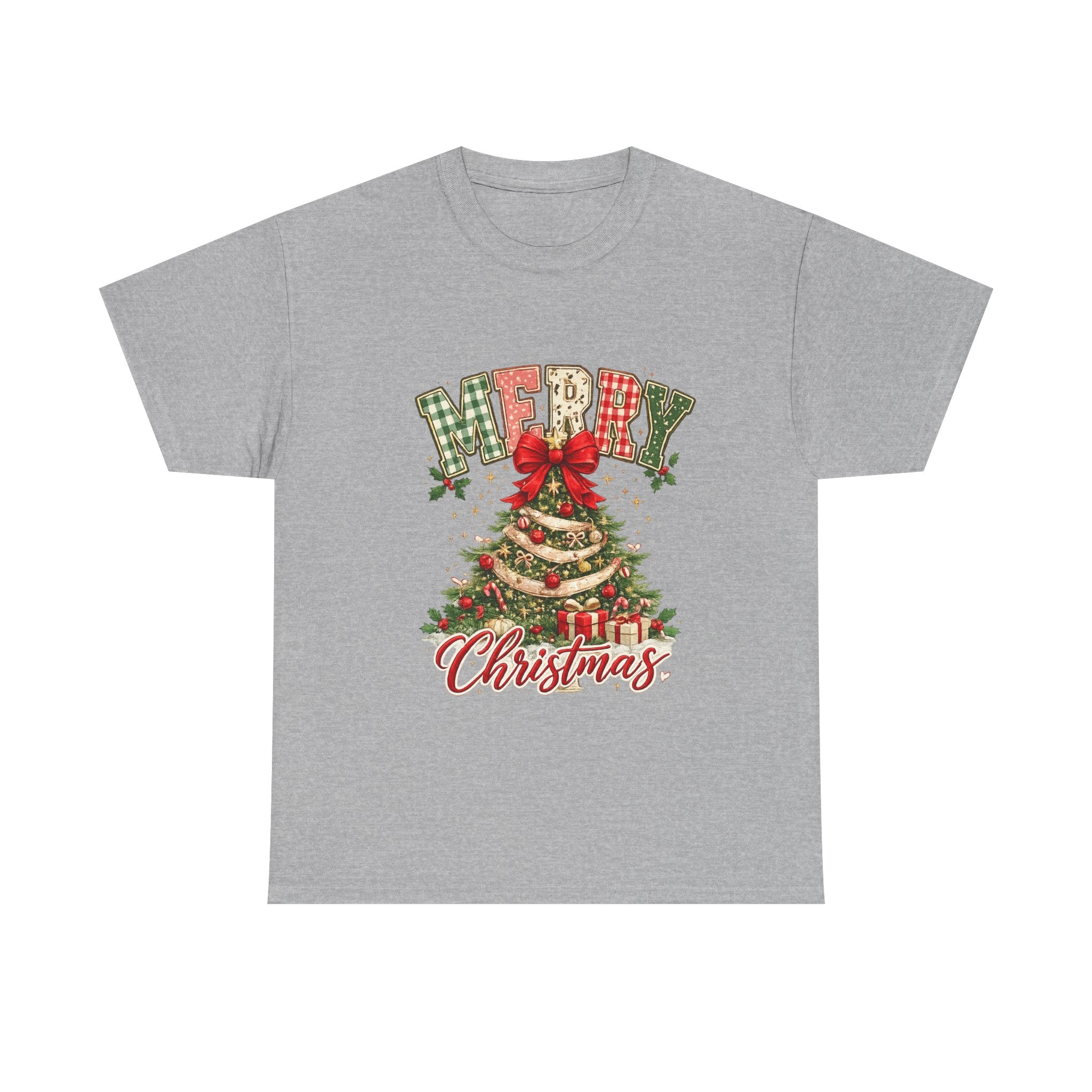 "Merry Christmas" T-Shirts Christmas tree tee