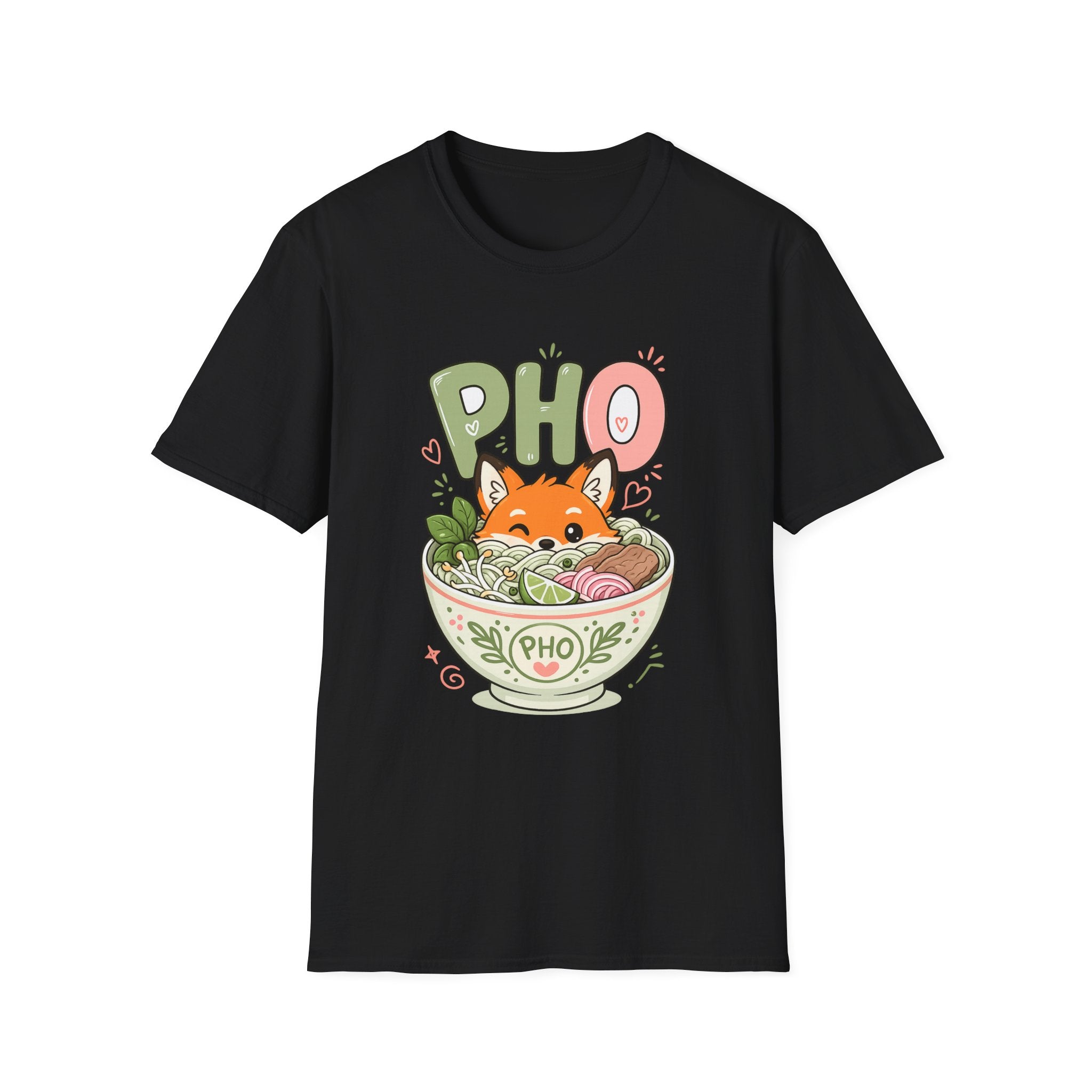 Pho T-Shirt — Cute Ramen Bowl Graphic Tee for Foodies
