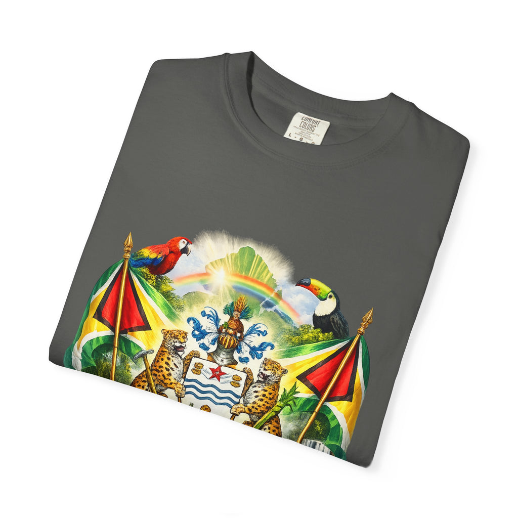 Guyana Coat of Arms T-Shirt  Men’s / Unisex T- Shirts — Guyanese National Emblem Tee