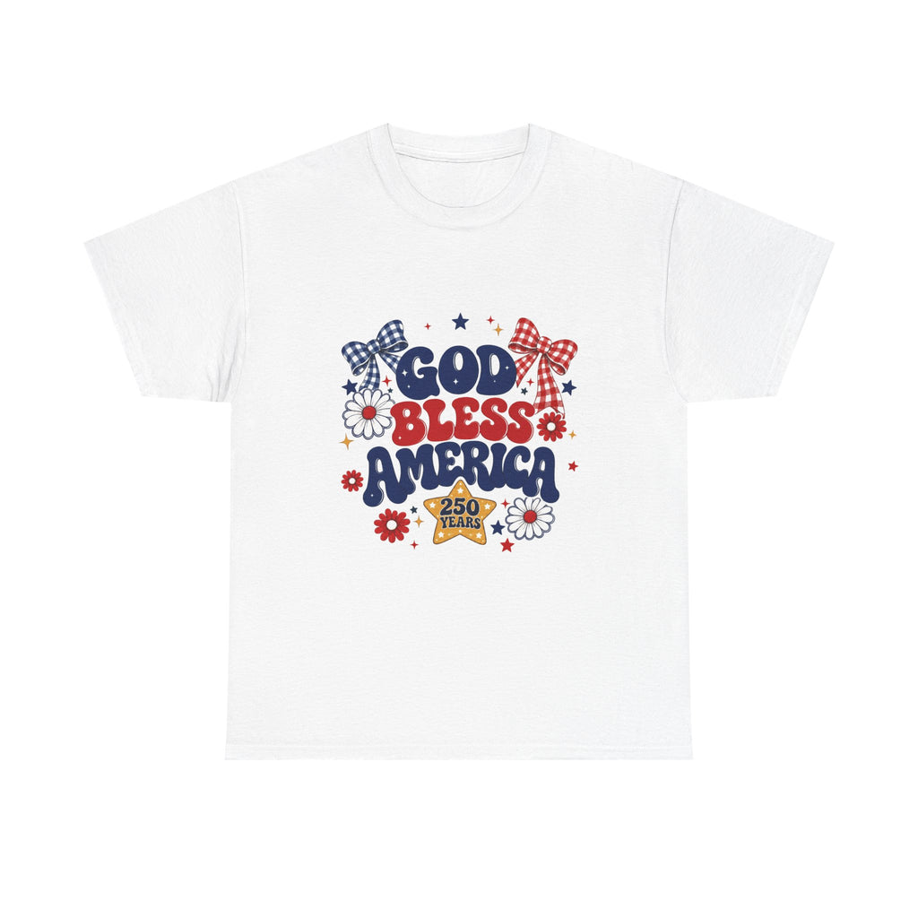 God Bless America Tee — Patriotic 4th of July USA Shirt