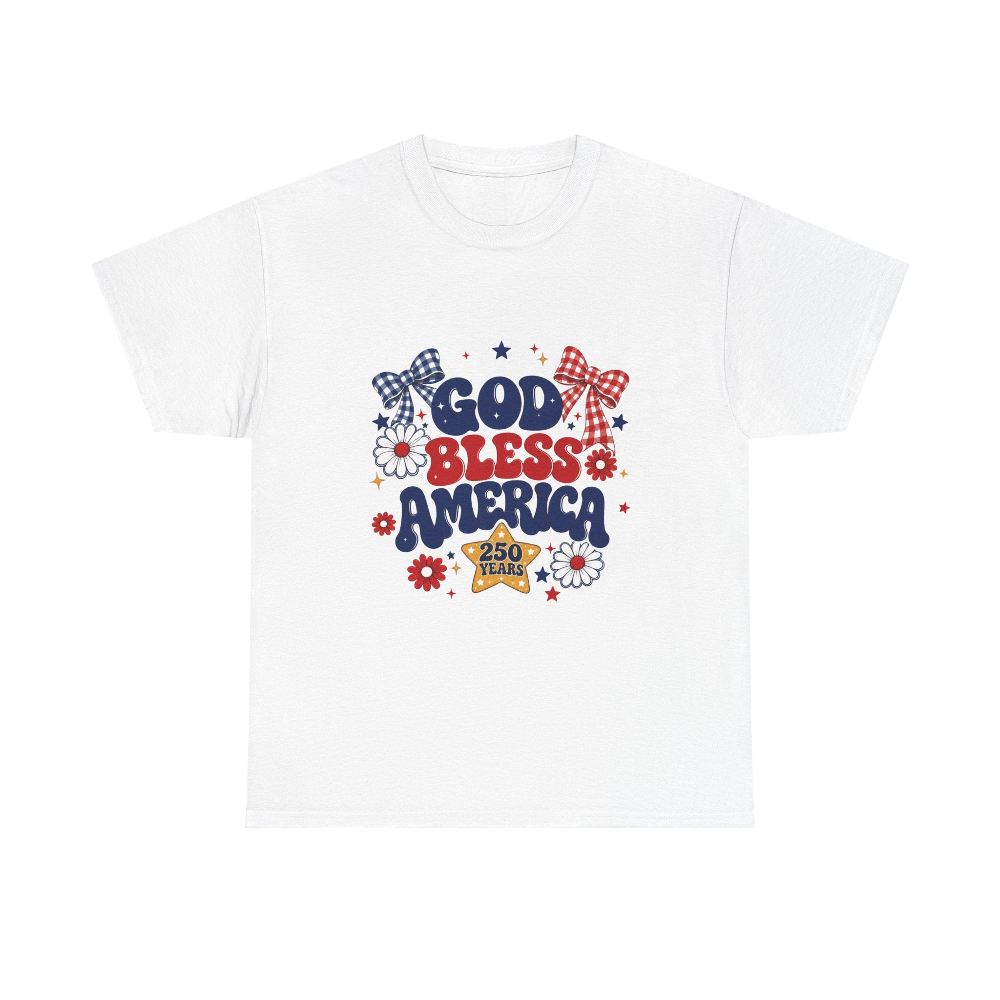 God Bless America Tee — Patriotic 4th of July USA Shirt