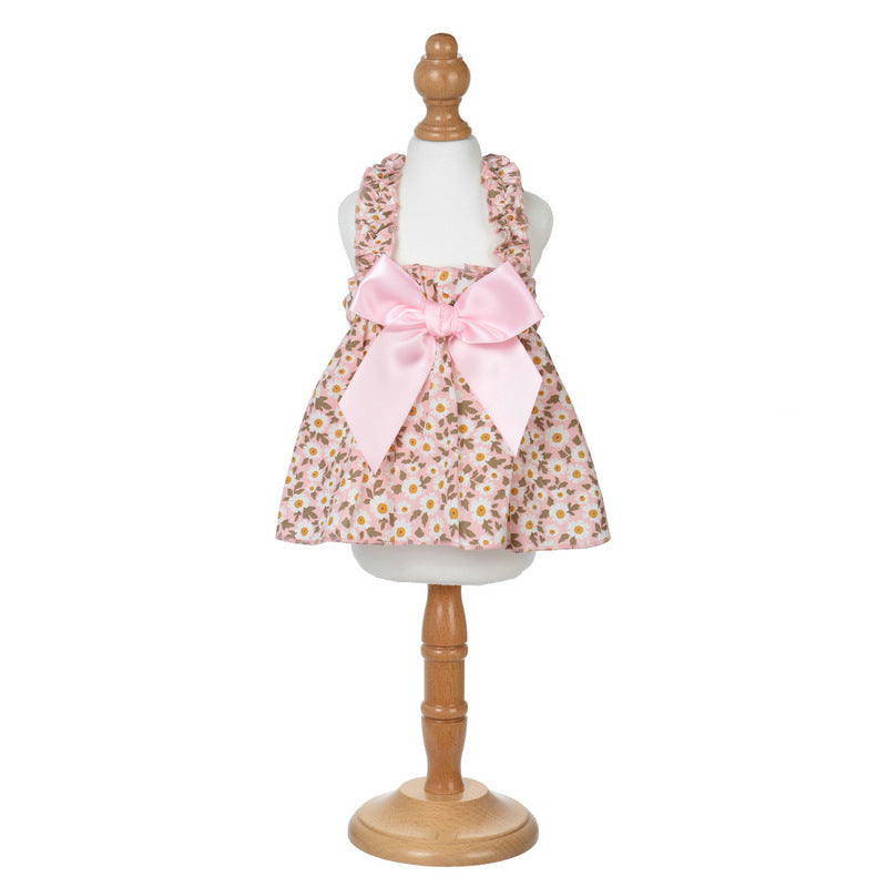 Small Dog Daisy Shoulder Strap Dress