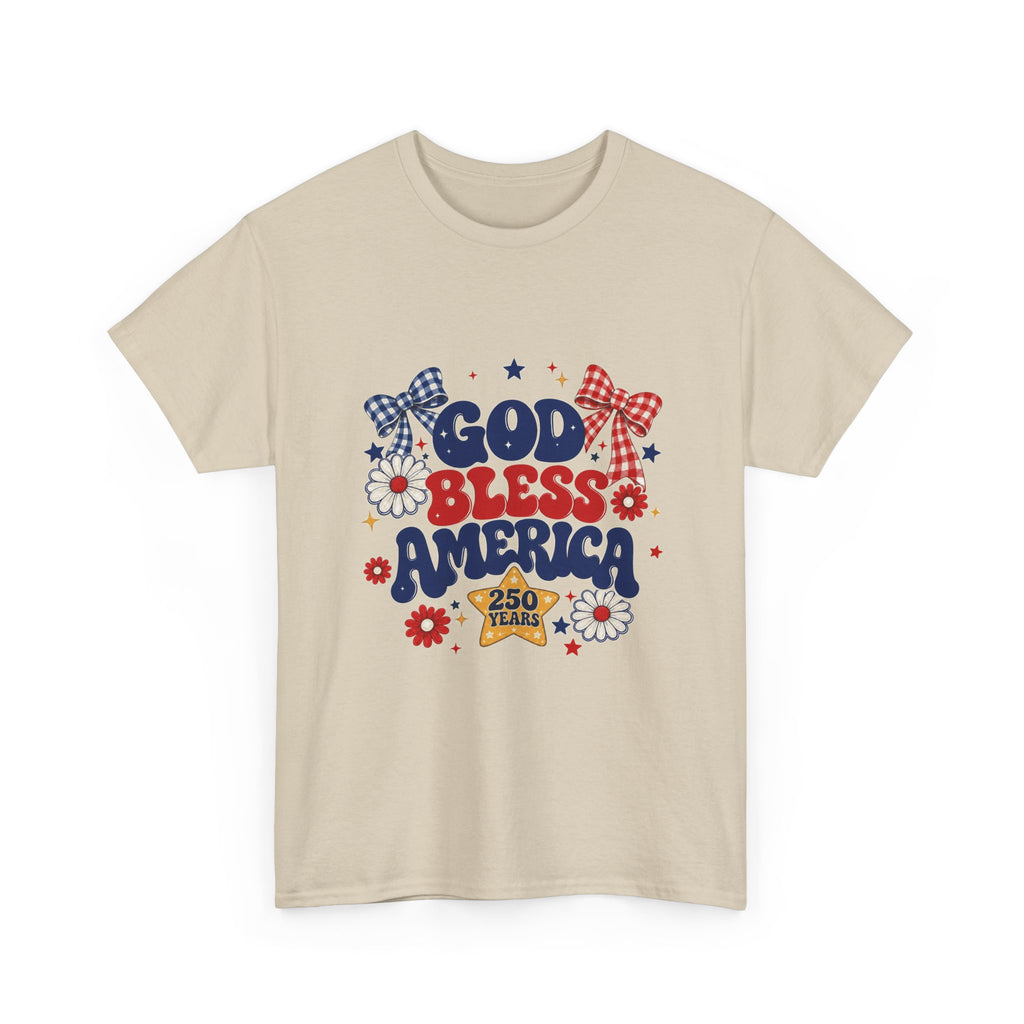 God Bless America Tee — Patriotic 4th of July USA Shirt