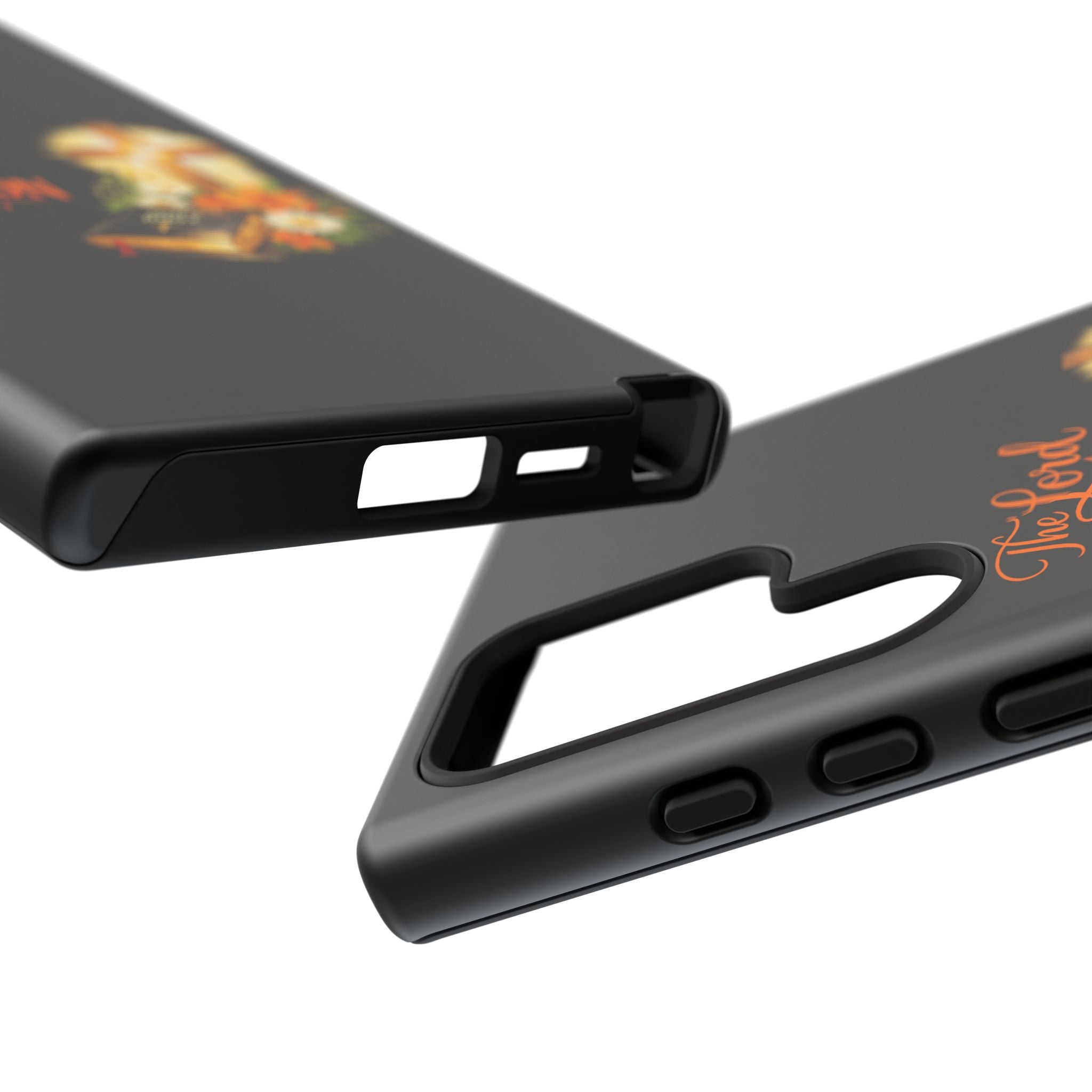 Christian Phone Case — "The Lord Is My Light and My Salvation" Bible Verse Design