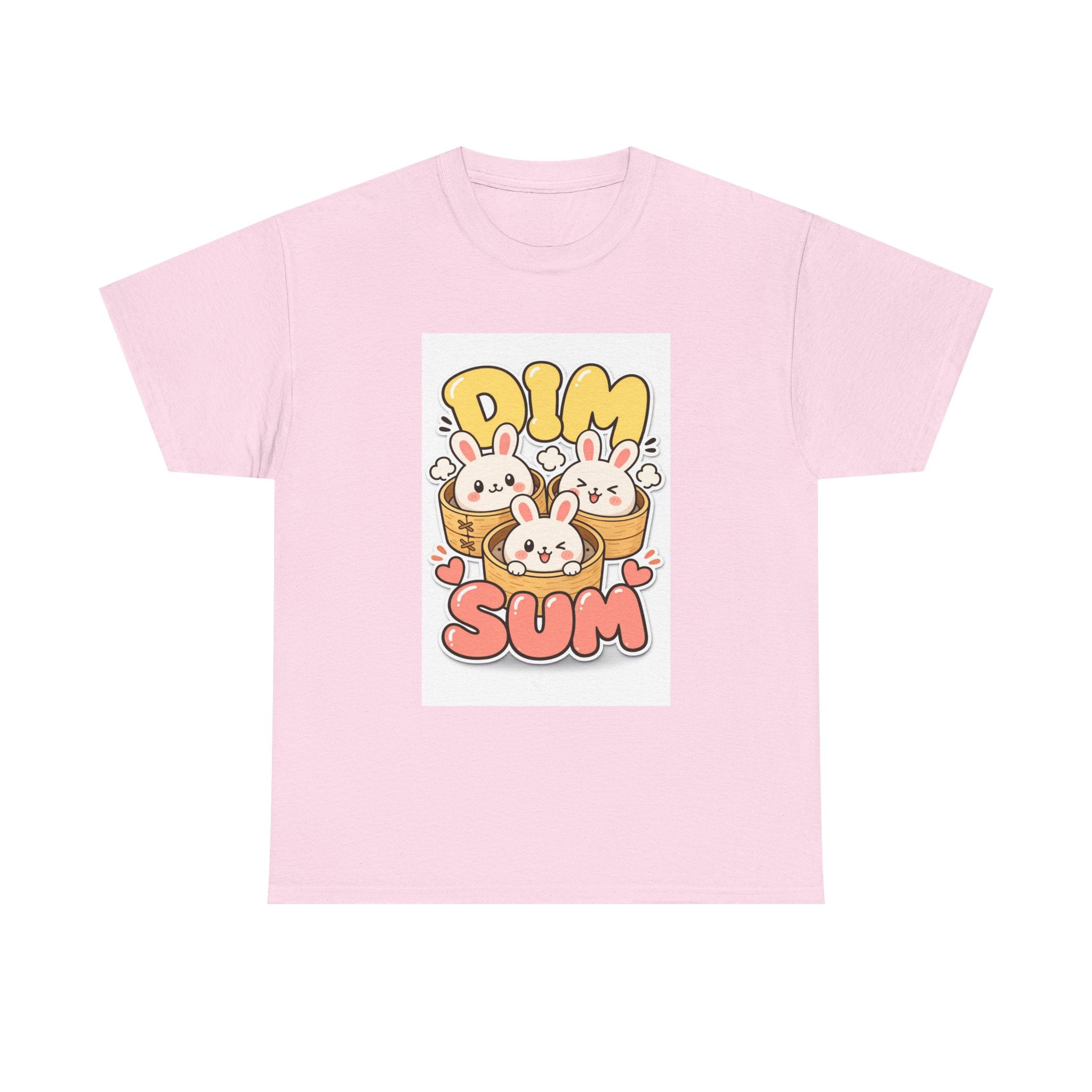 Dim Sum Bunny Tee — Cute Kawaii Dumpling Graphic T-Shirt