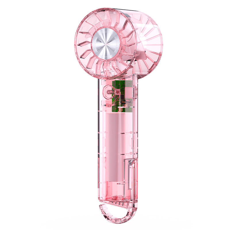 Mini USB Handheld Fan with Rechargeable Battery