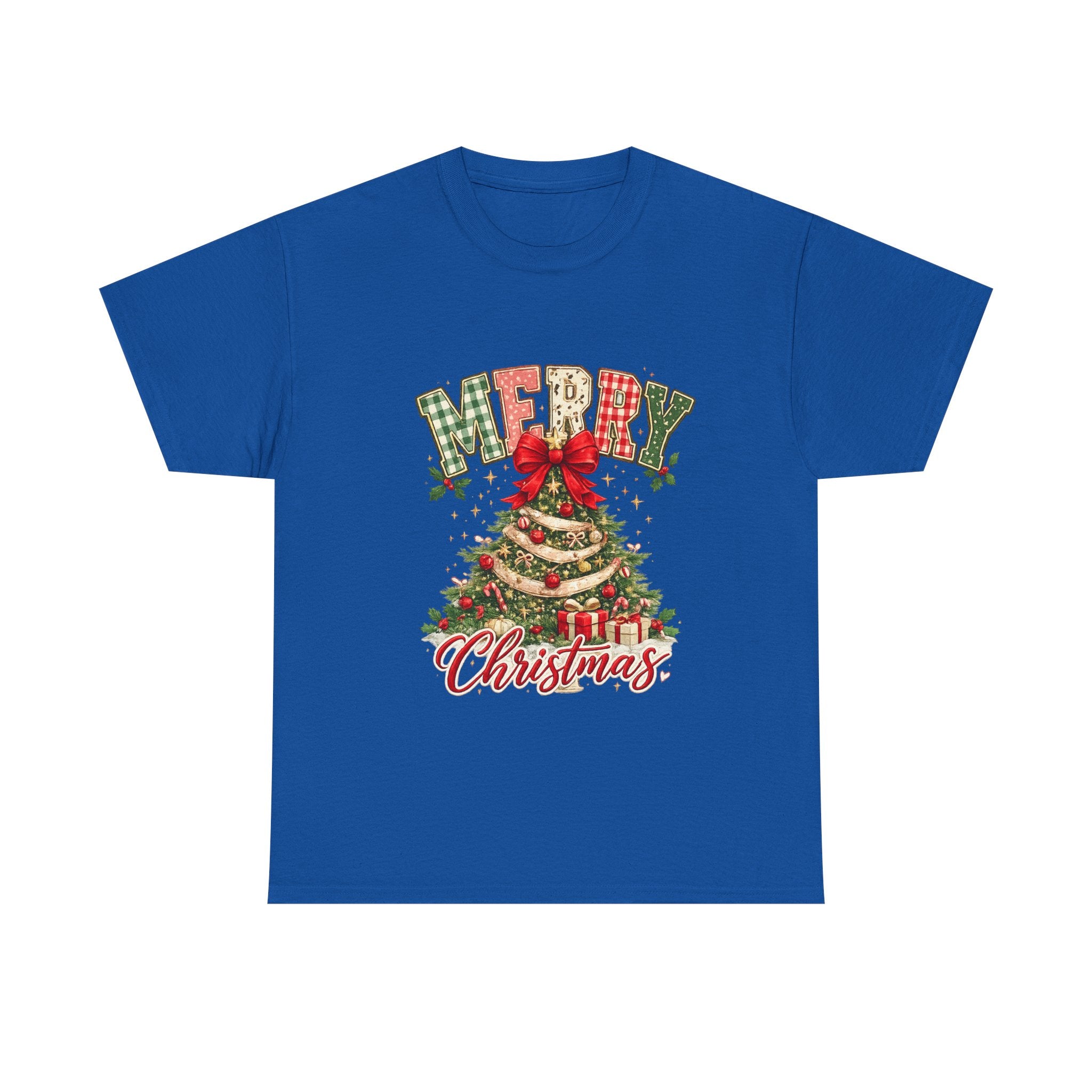 "Merry Christmas" T-Shirts Christmas tree tee