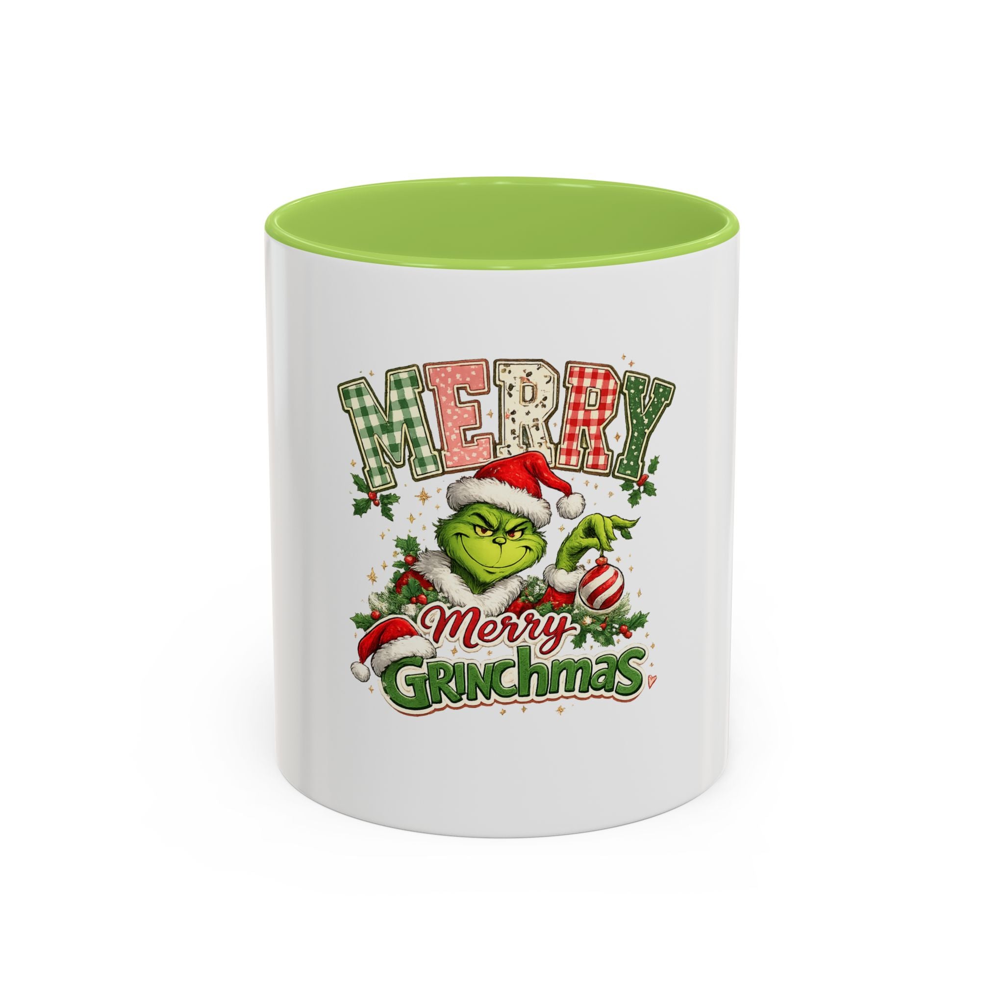 Merry Grinchmas Coffee Mug — Festive Holiday Ceramic Accent Mug (11/15oz)