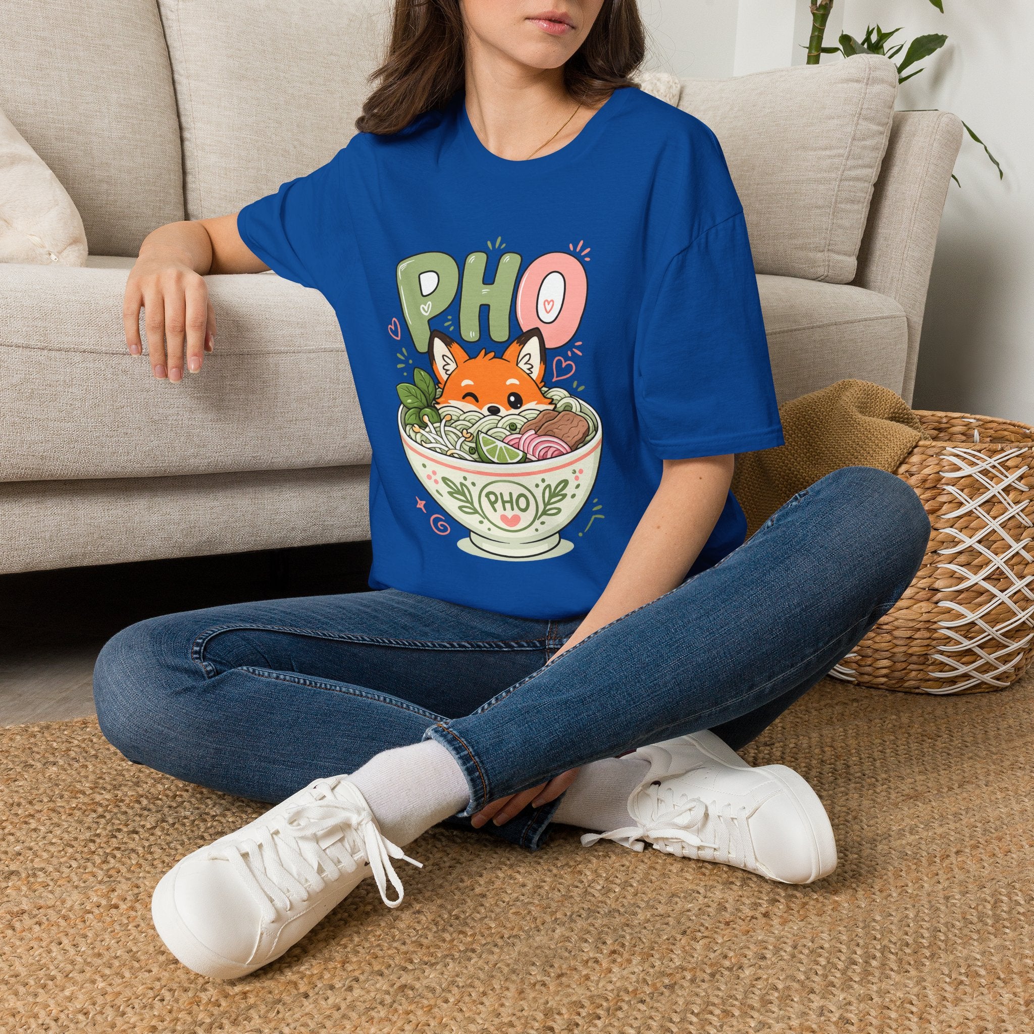 Pho T-Shirt — Cute Ramen Bowl Graphic Tee for Foodies