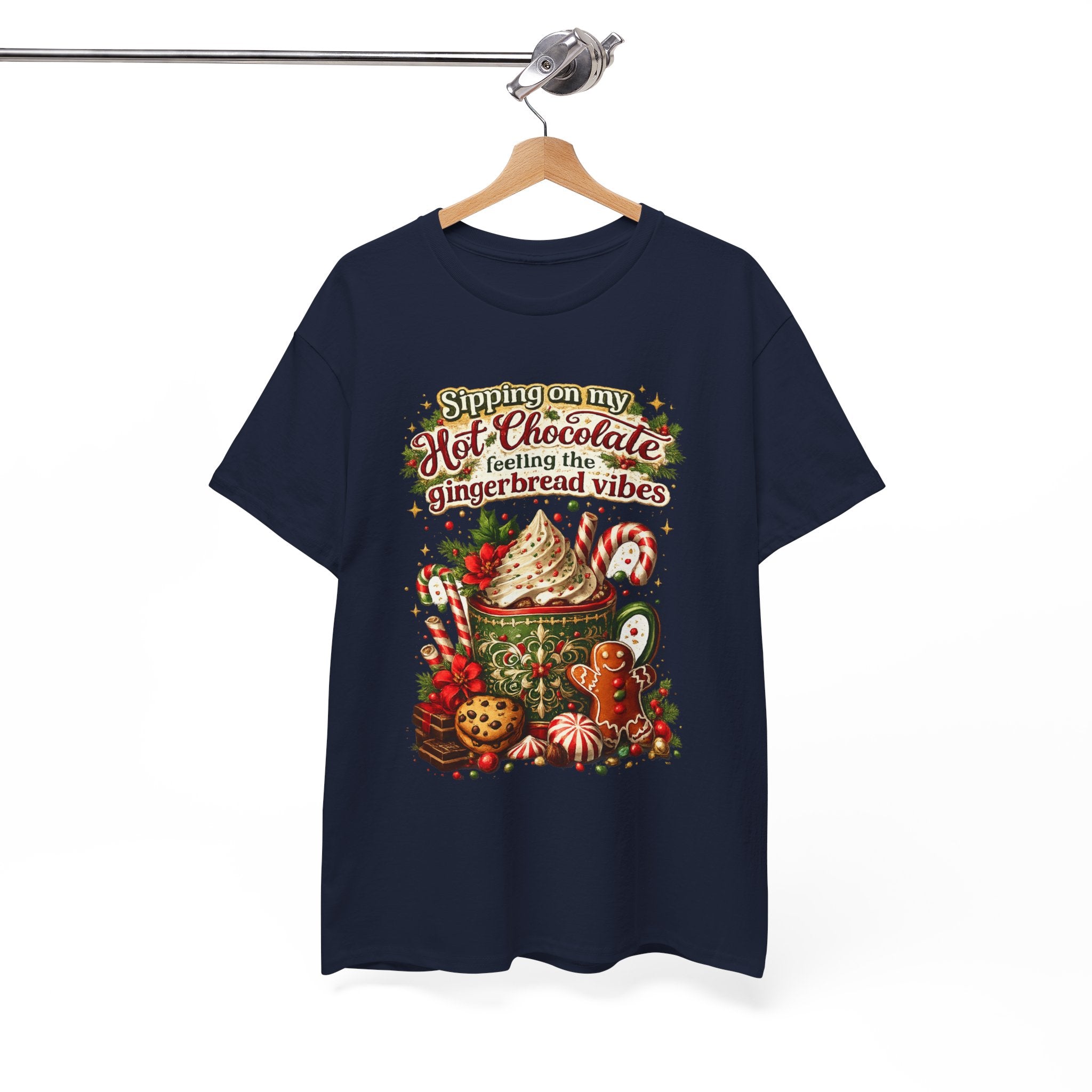 Hot Chocolate & Gingerbread Holiday T-Shirt