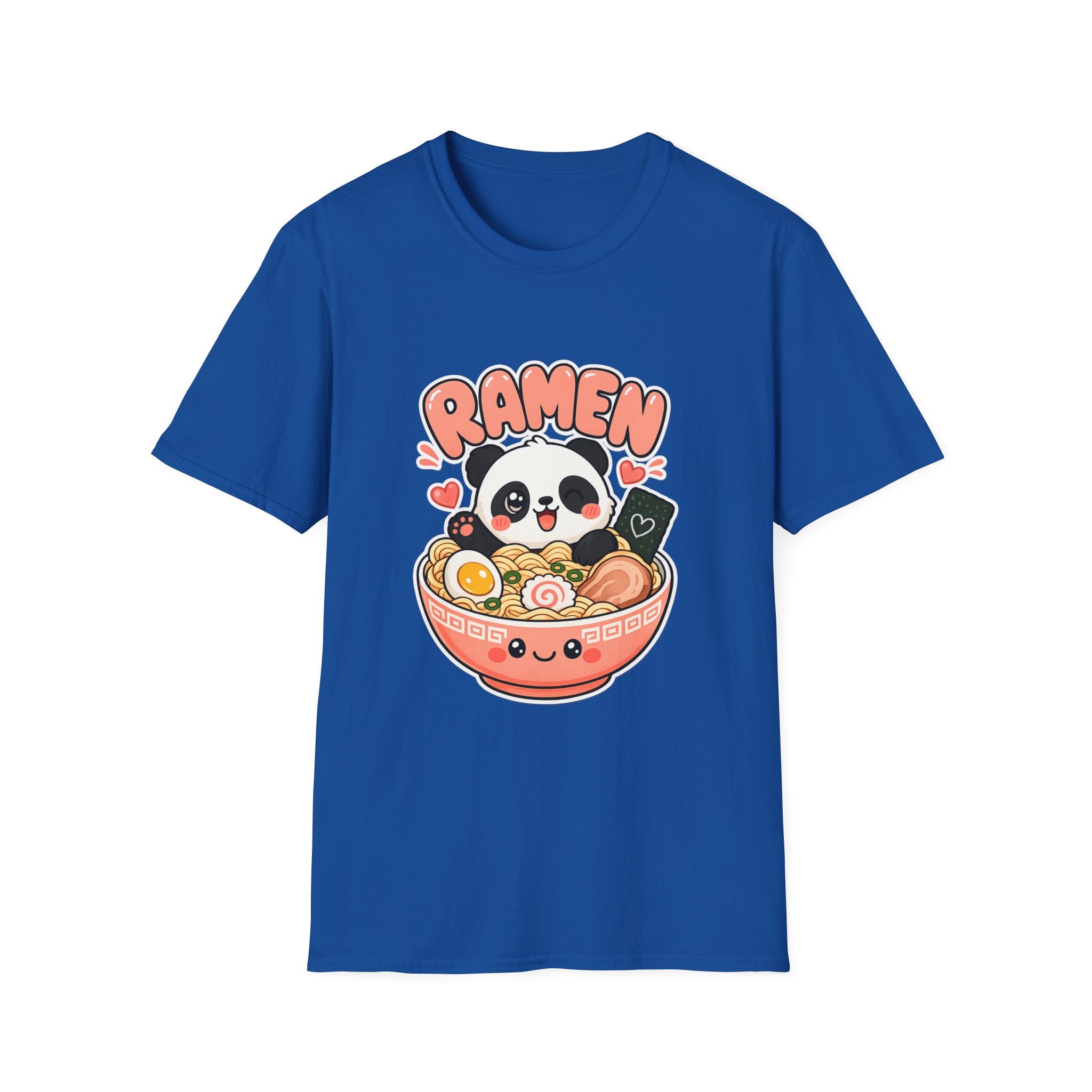 Cute Panda Ramen T-Shirt — Kawaii Ramen Bowl Graphic Tee