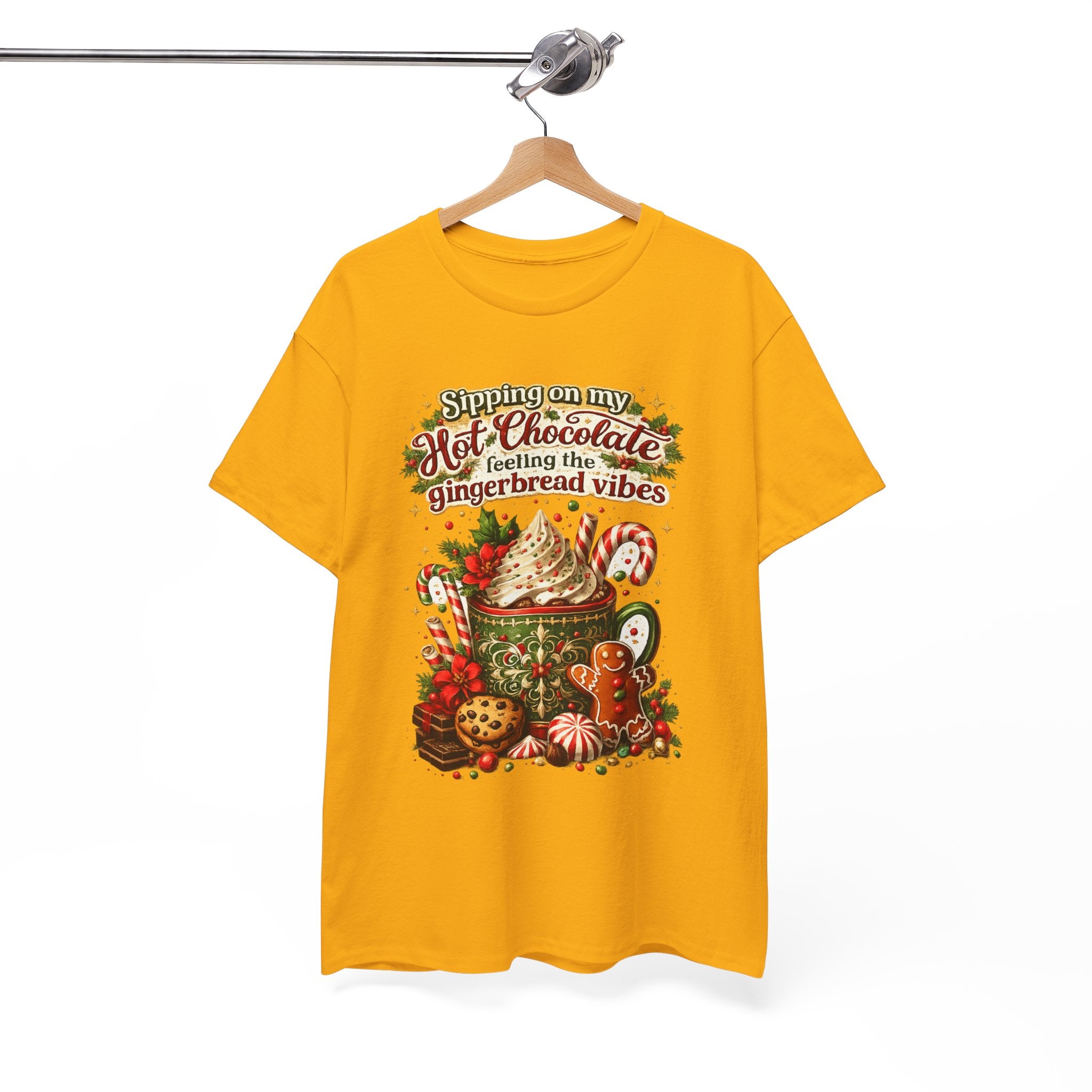 Hot Chocolate & Gingerbread Holiday T-Shirt