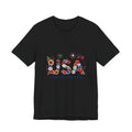 4th of July Tee Shirt Floral 'Land of the Free' T-Shirt