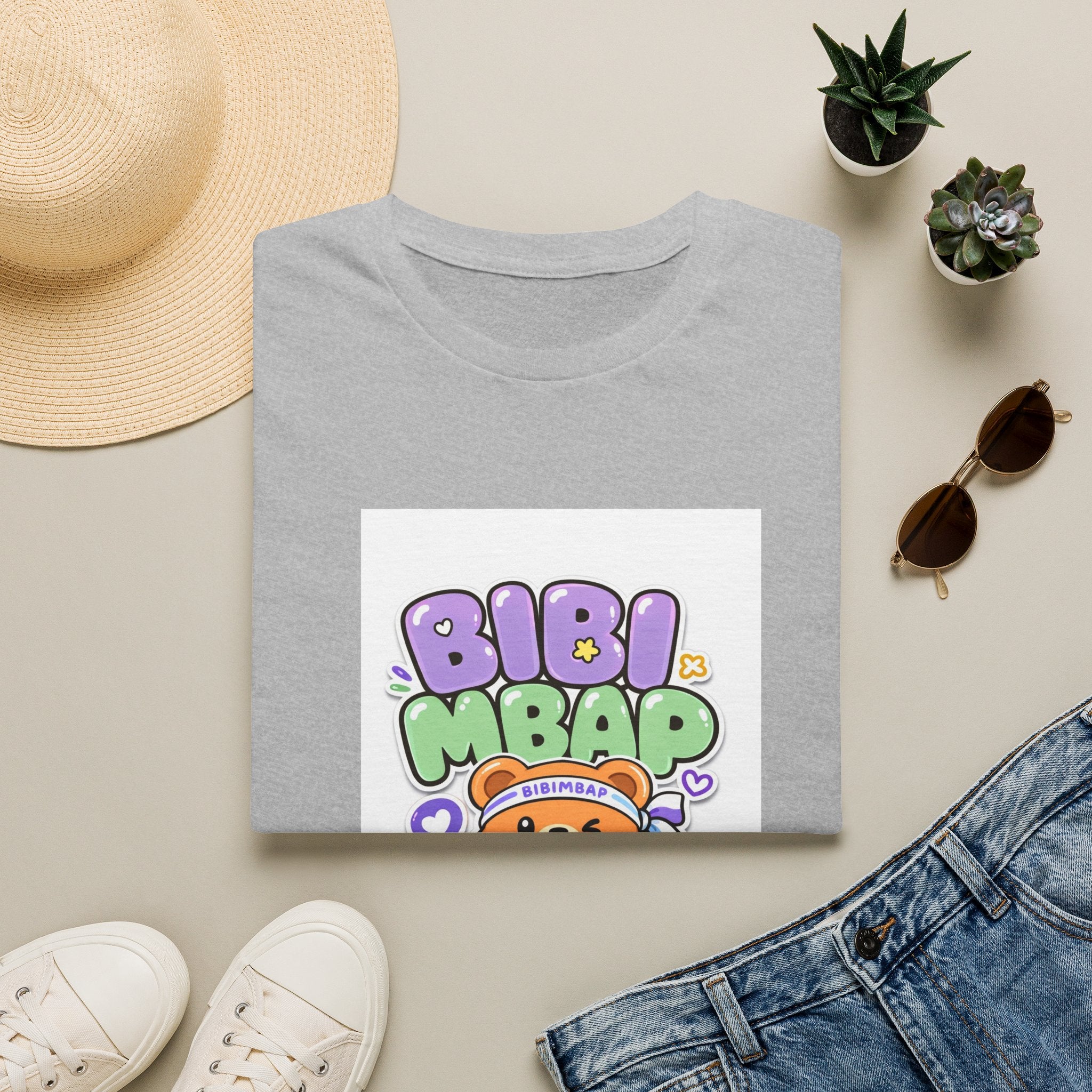 Bibi Mbap Cute Ramen T-Shirt — Kawaii Bowl Graphic Tee