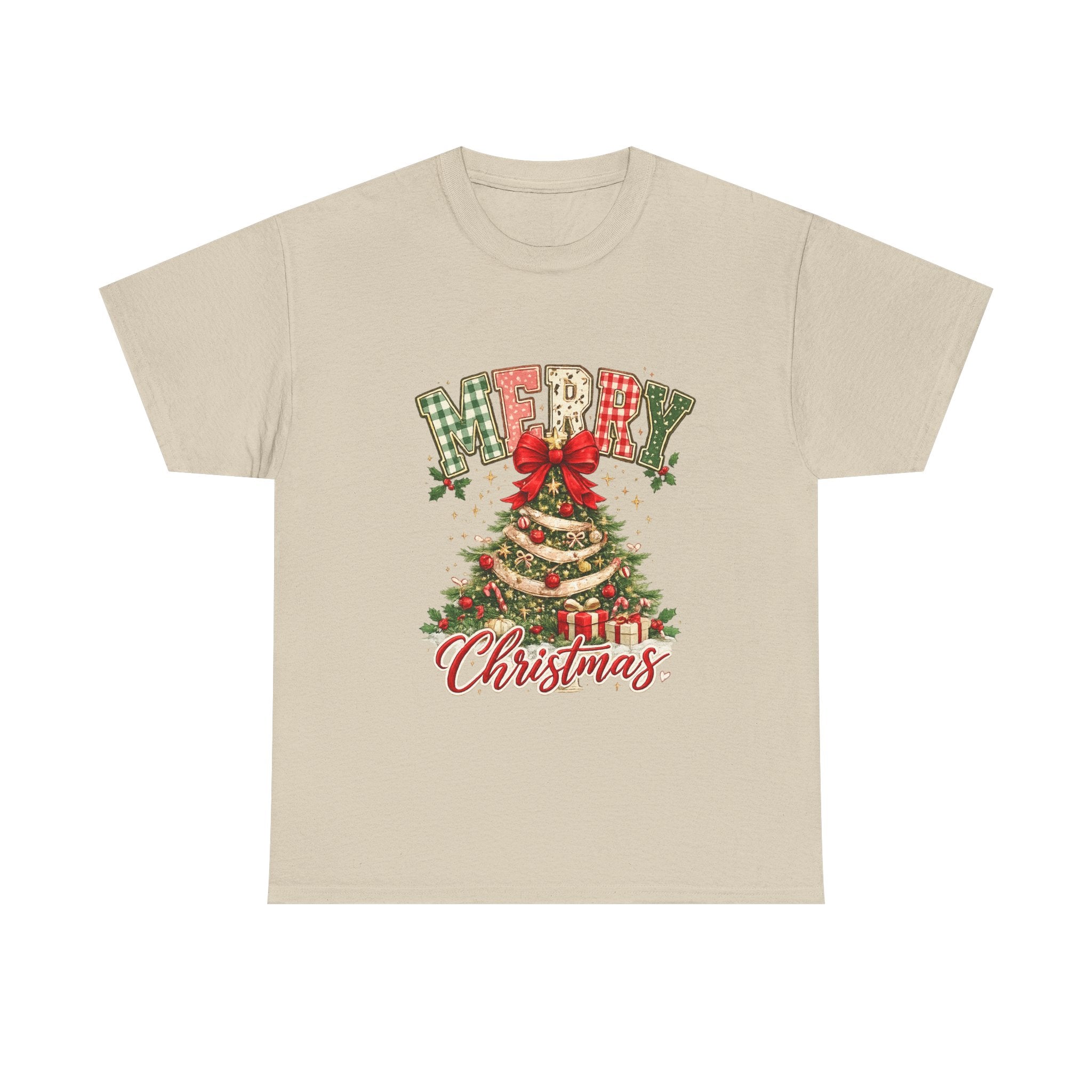 "Merry Christmas" T-Shirts Christmas tree tee