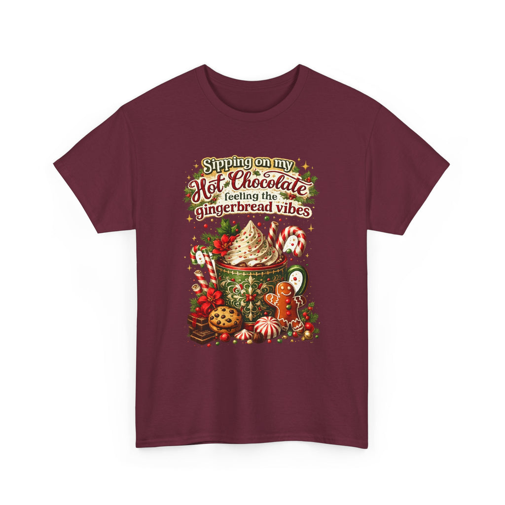 Hot Chocolate & Gingerbread Holiday T-Shirt